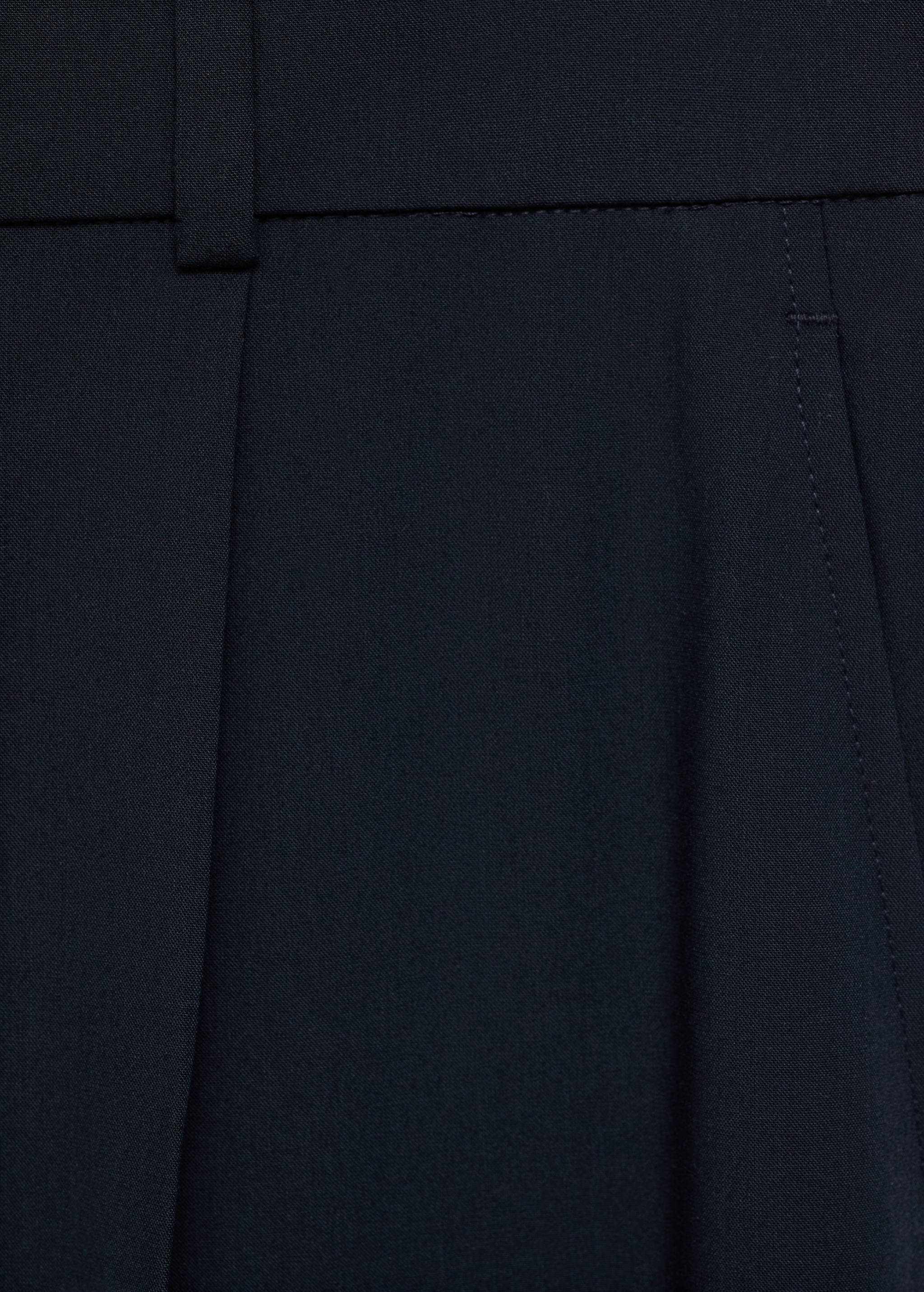 Low-rise wide leg trousers - Details of the article 0