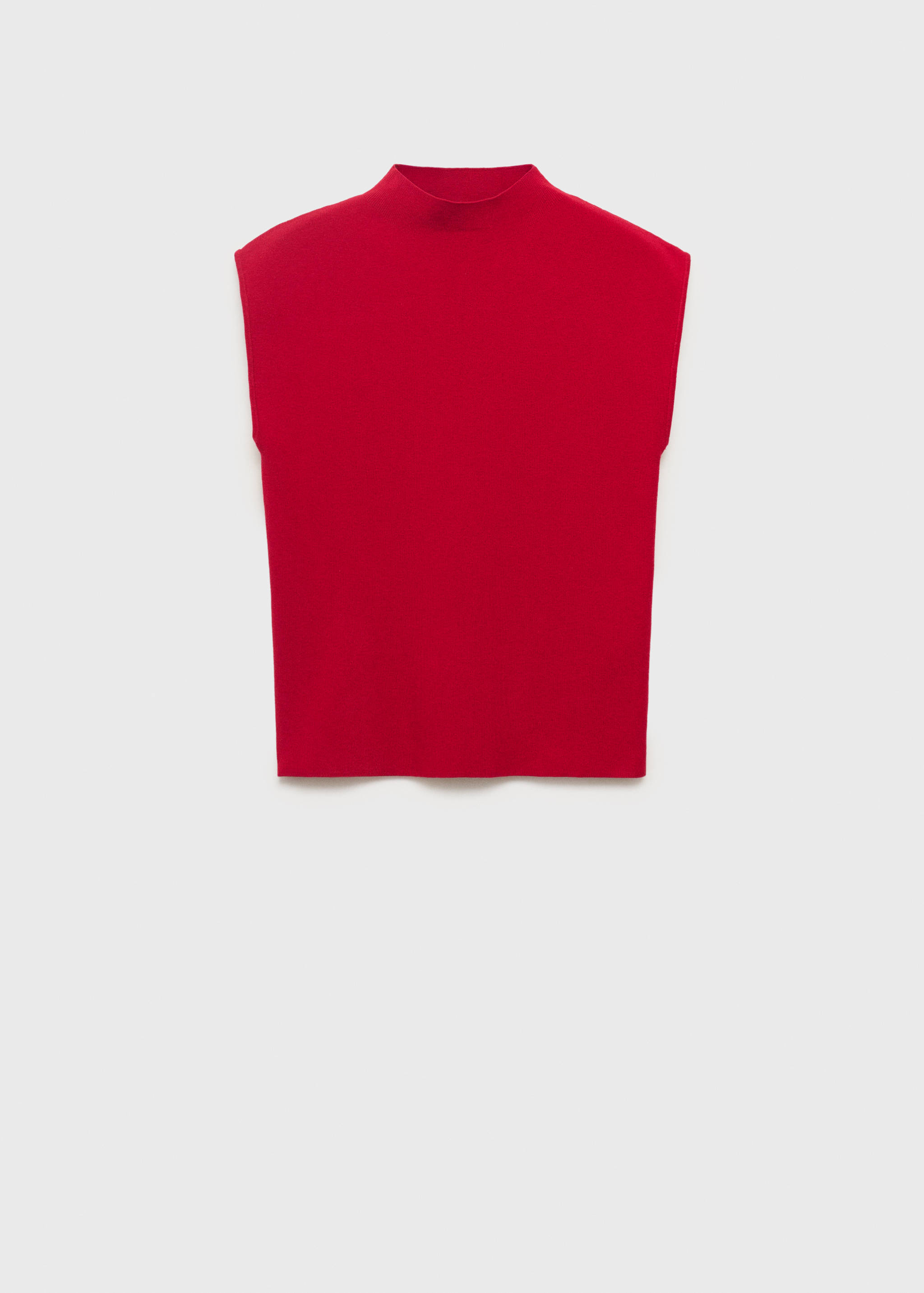 Perkins-neck knitted top - Article without model