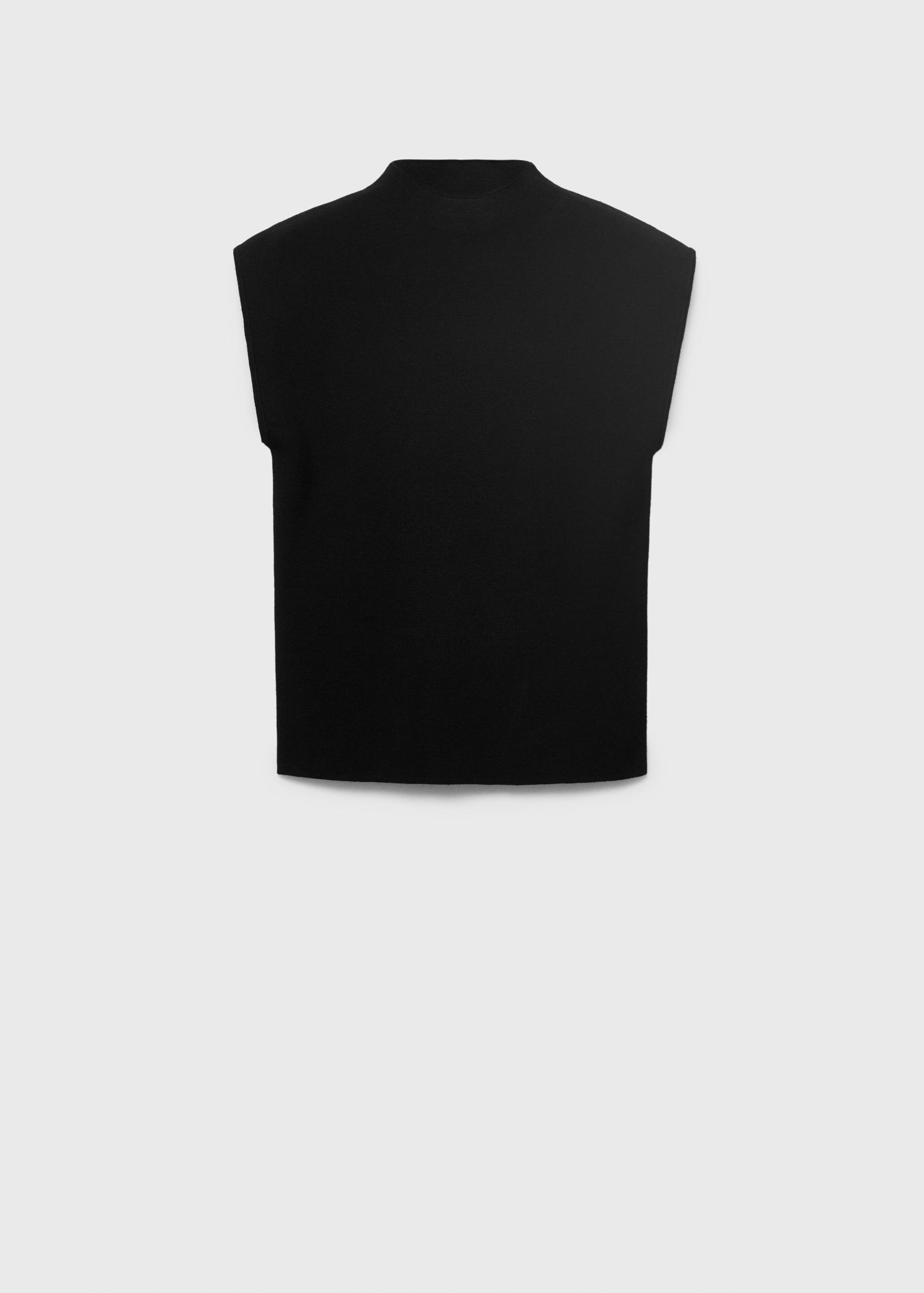 Top maille col montant - Article sans modèle