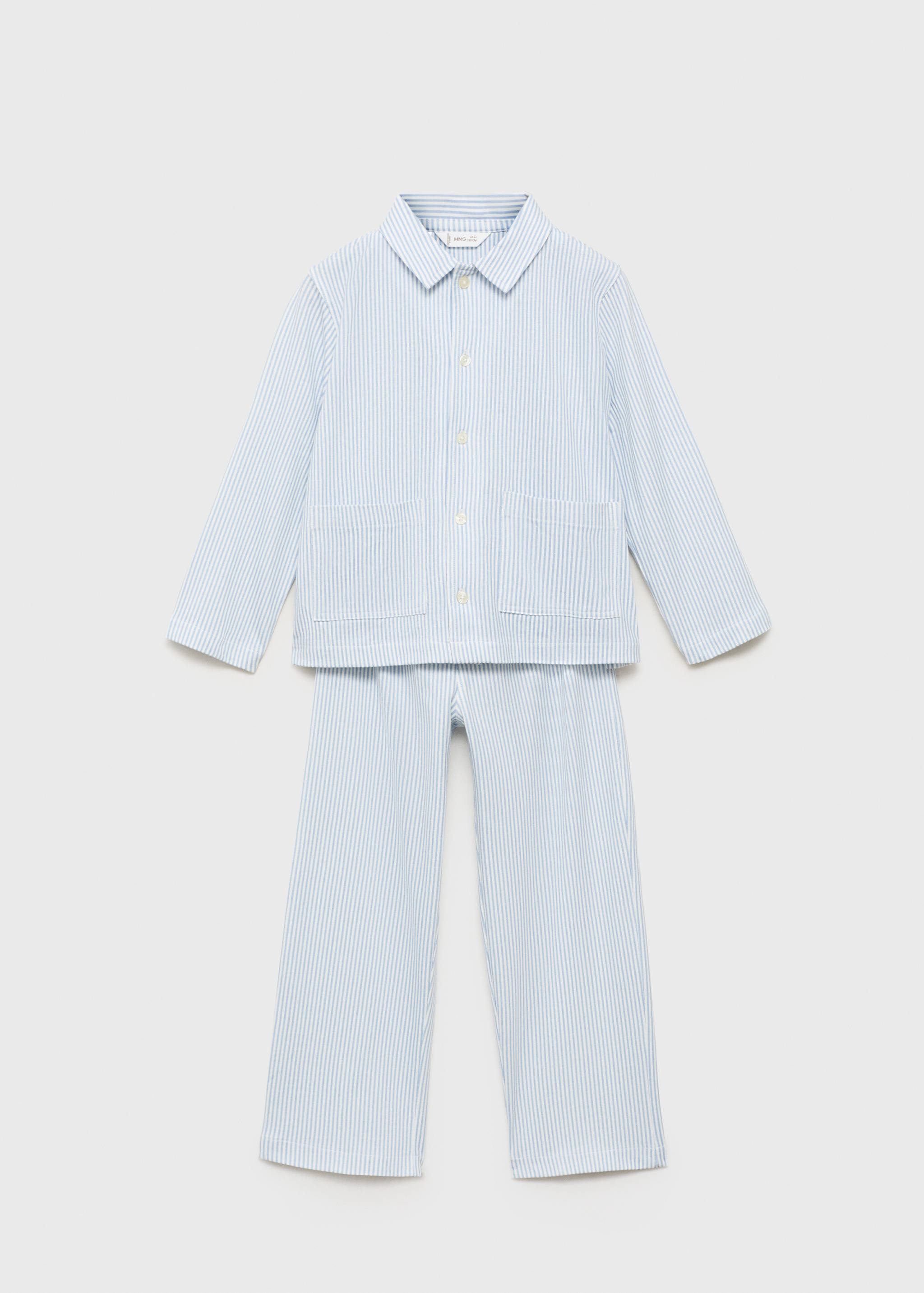 Pijama largo algodón rayas - Artículo sin modelo