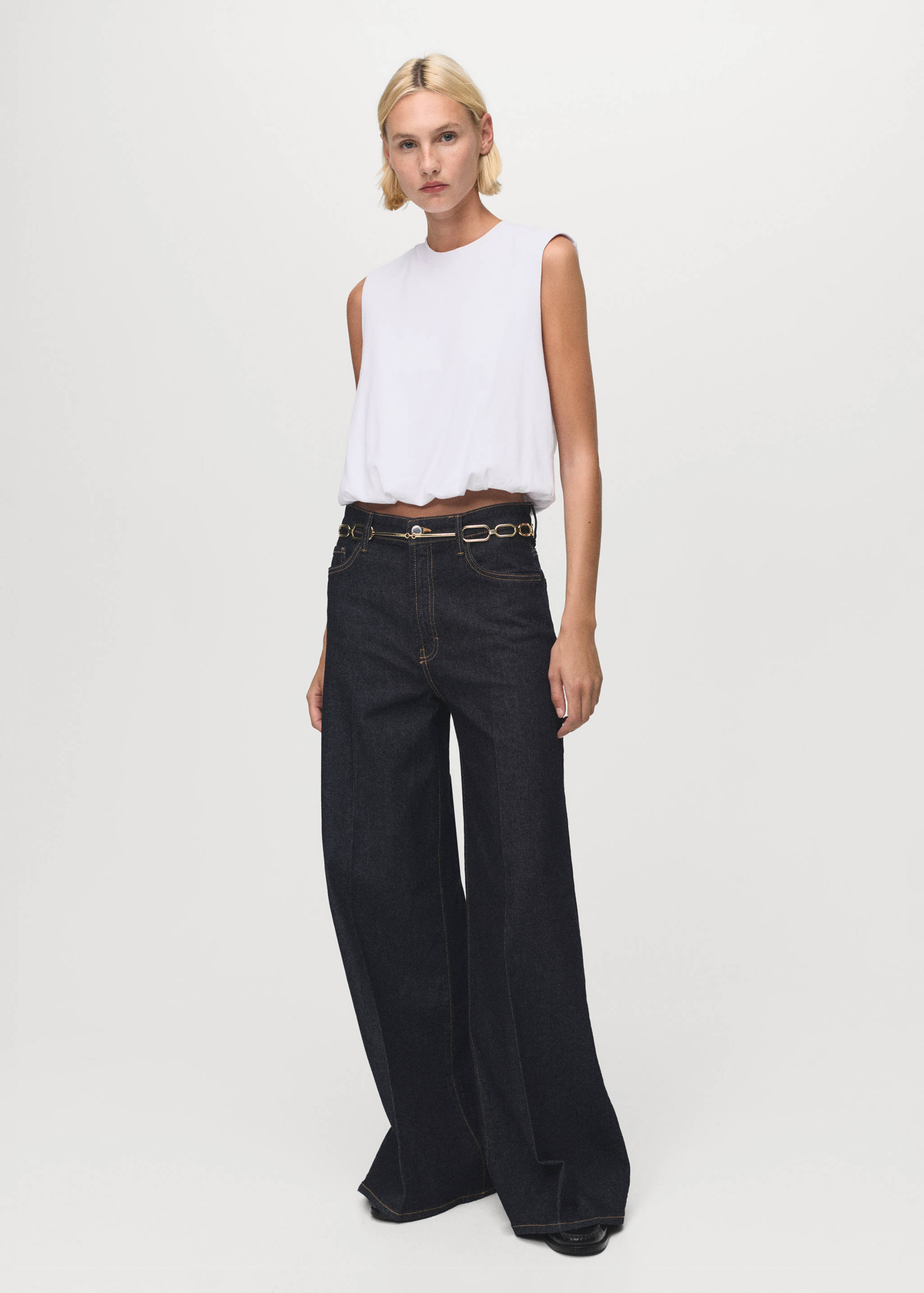 Cotton balloon top - General plane