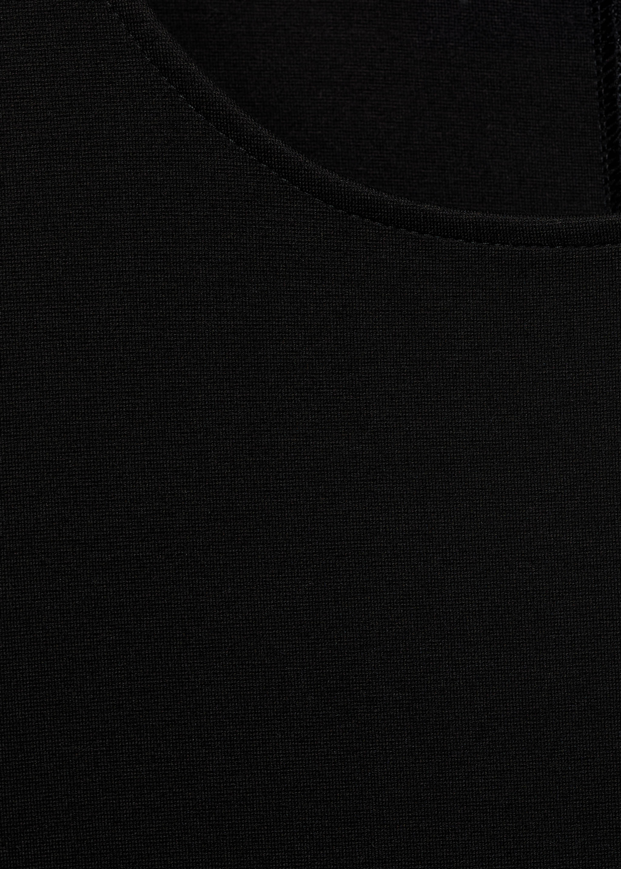 Fitted pleated dress - Details of the article 0