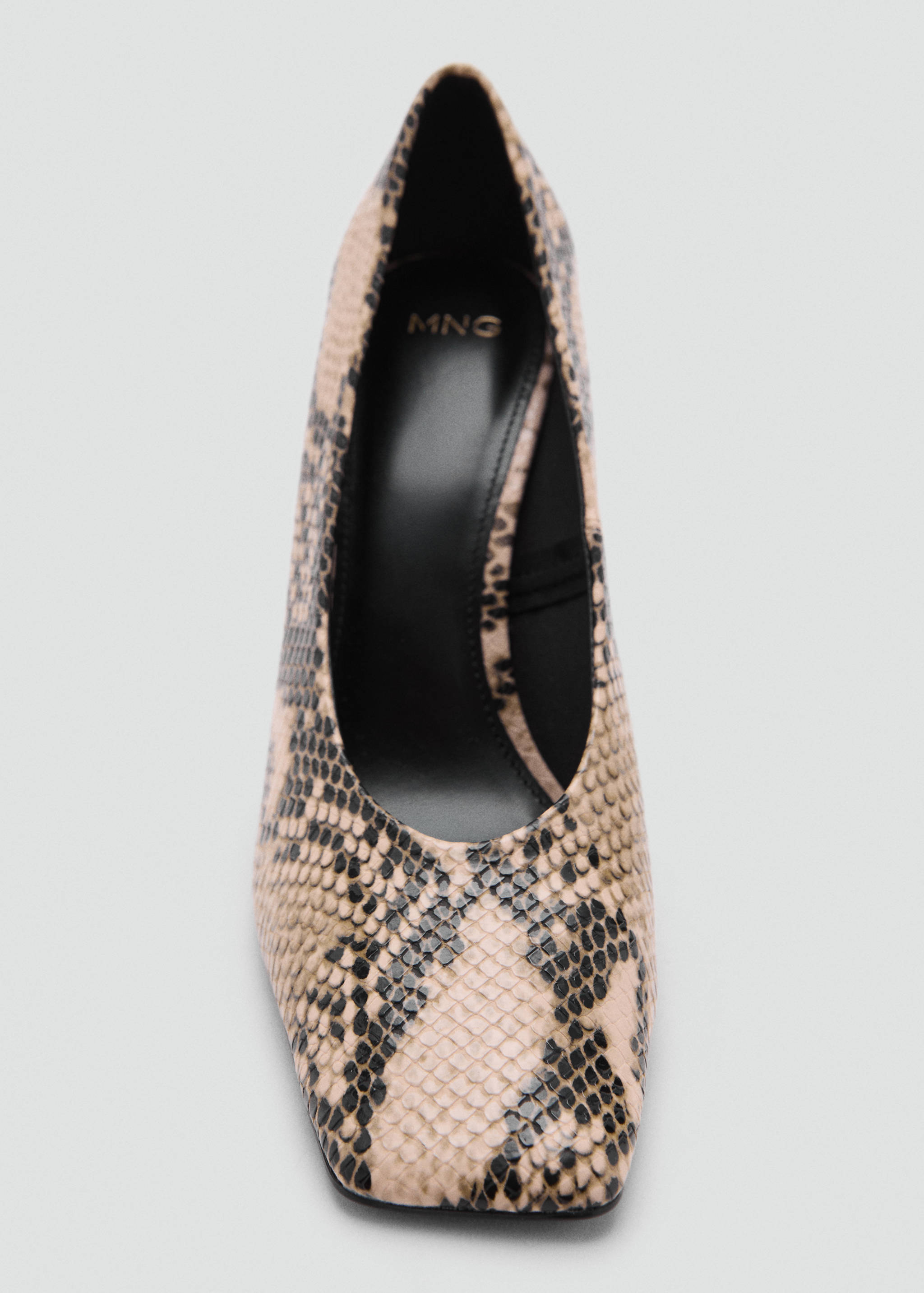 Animal-print high heeled shoes - Details of the article 3