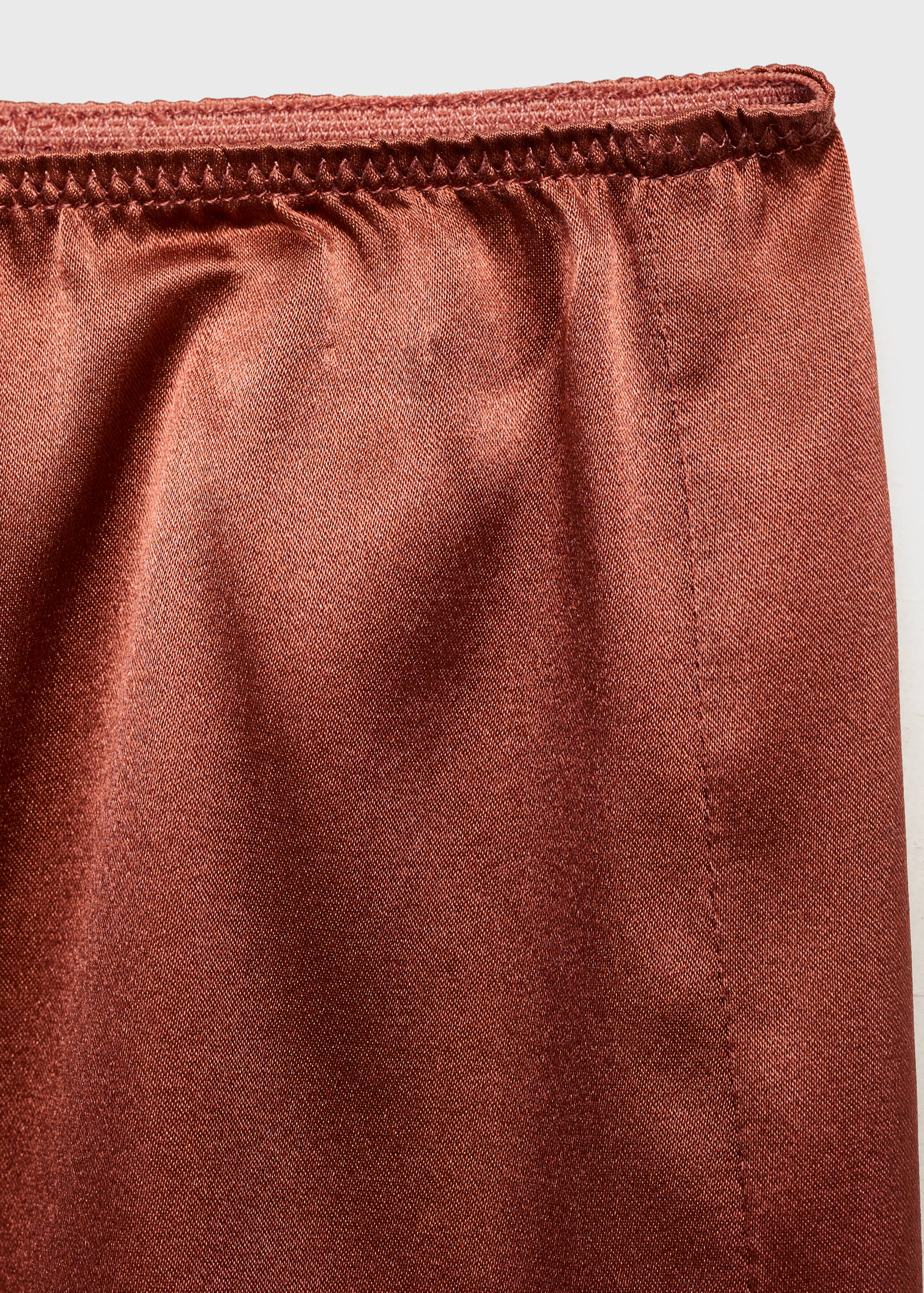 Short en soie et dentelle contrastée - Détail de l'article 8