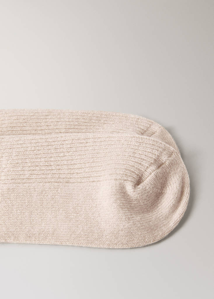 SOCKS CANALE — Ecru