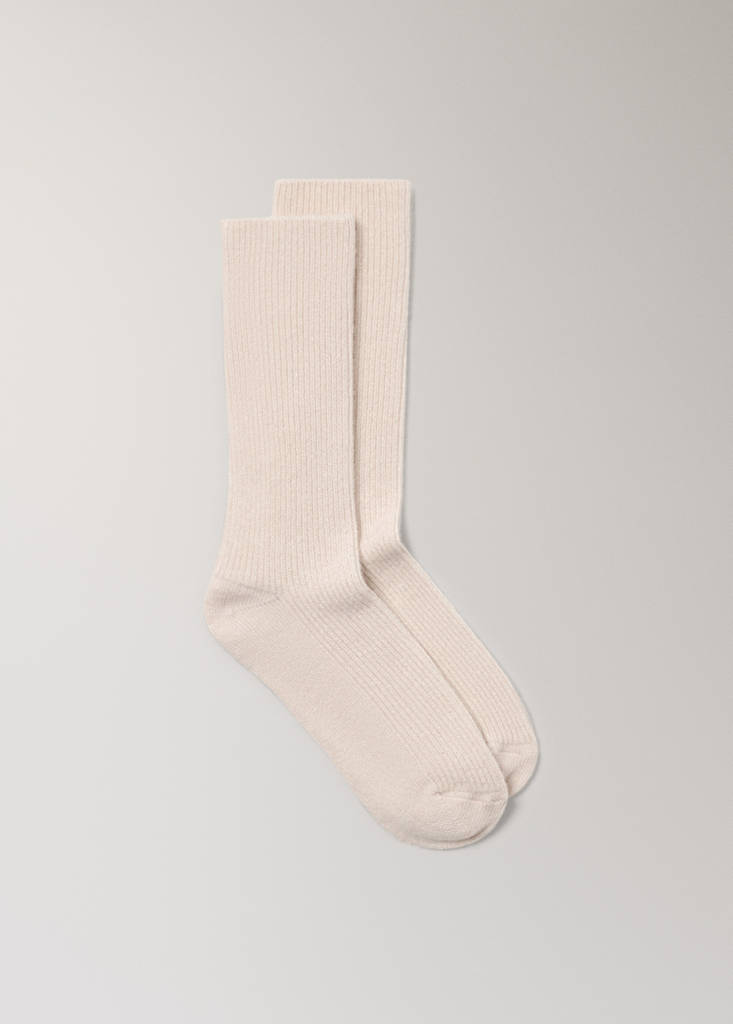 SOCKS CANALE — Ecru