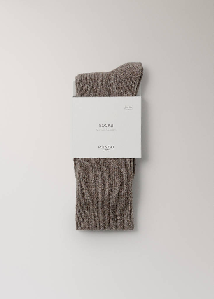 SOCKS CANALE — Brown