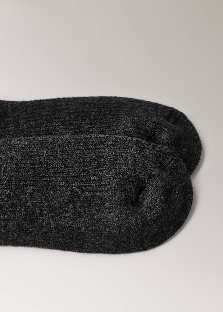 SOCKS CANALE — Charcoal