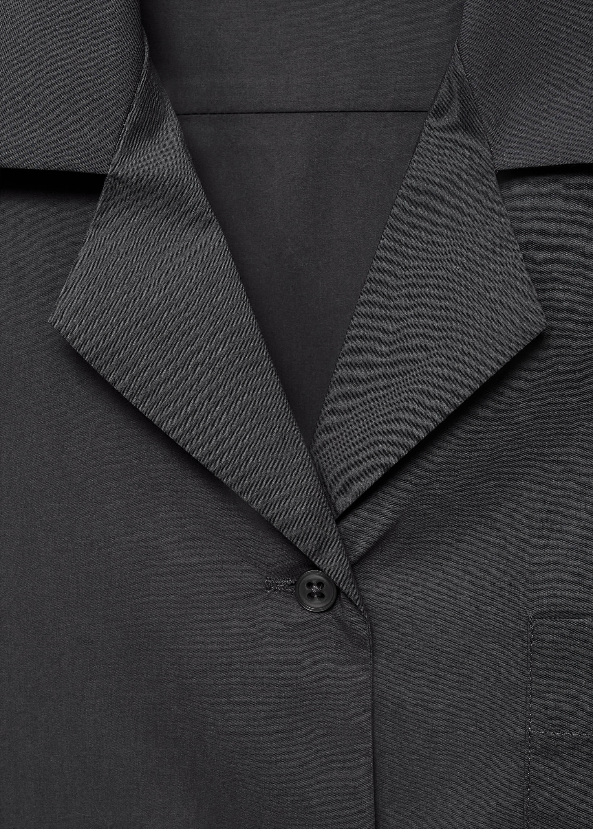 Poplin pyjama shirt - Details of the article 8