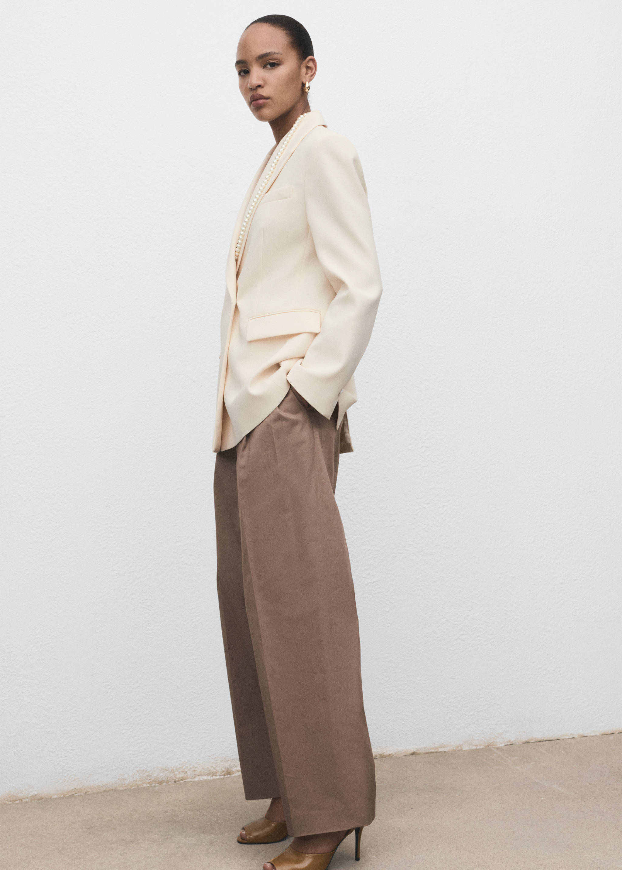 Blazer de fato assertoado - Pormenor do artigo 2