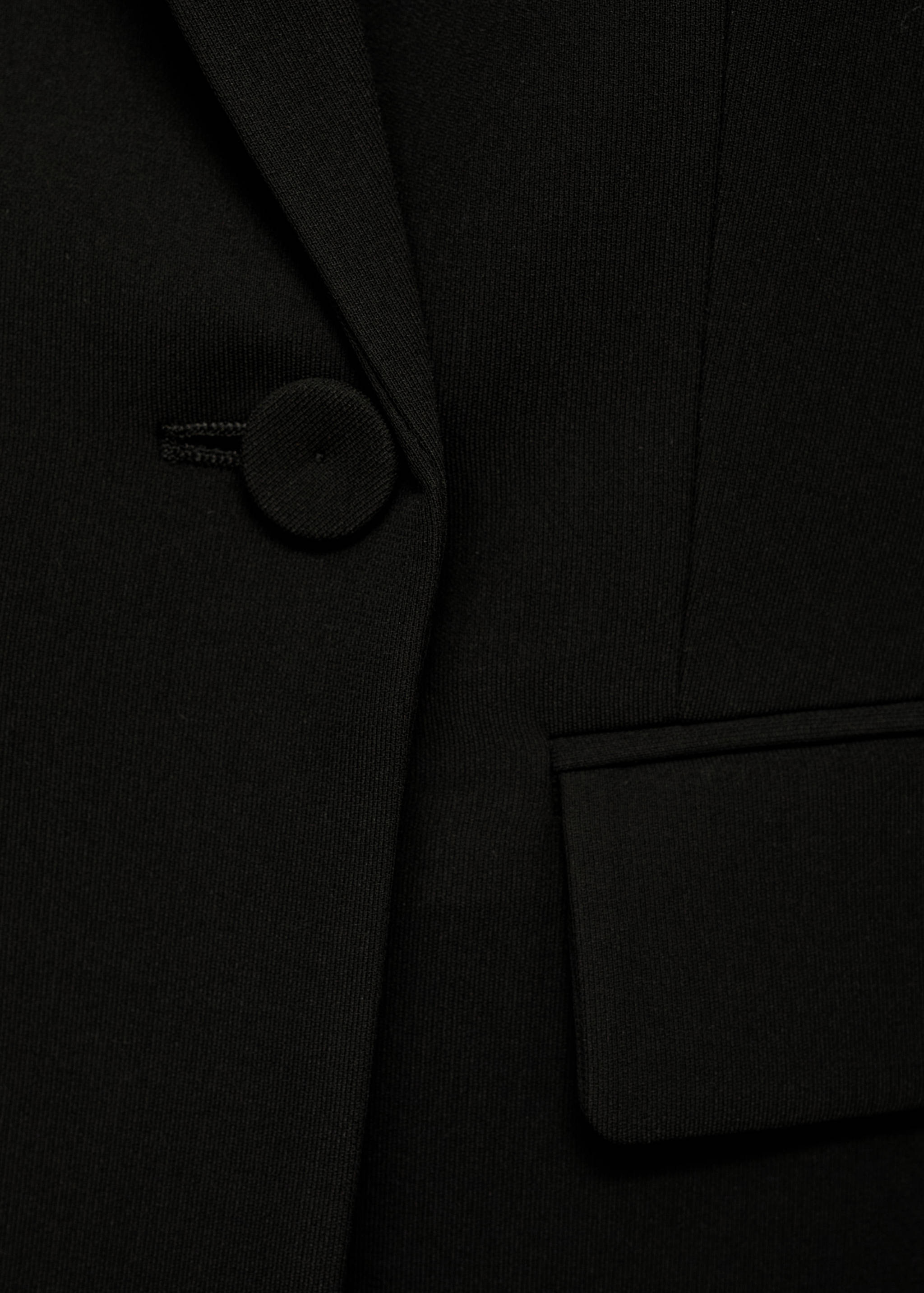Double-breasted suit blazer - Details of the article 0