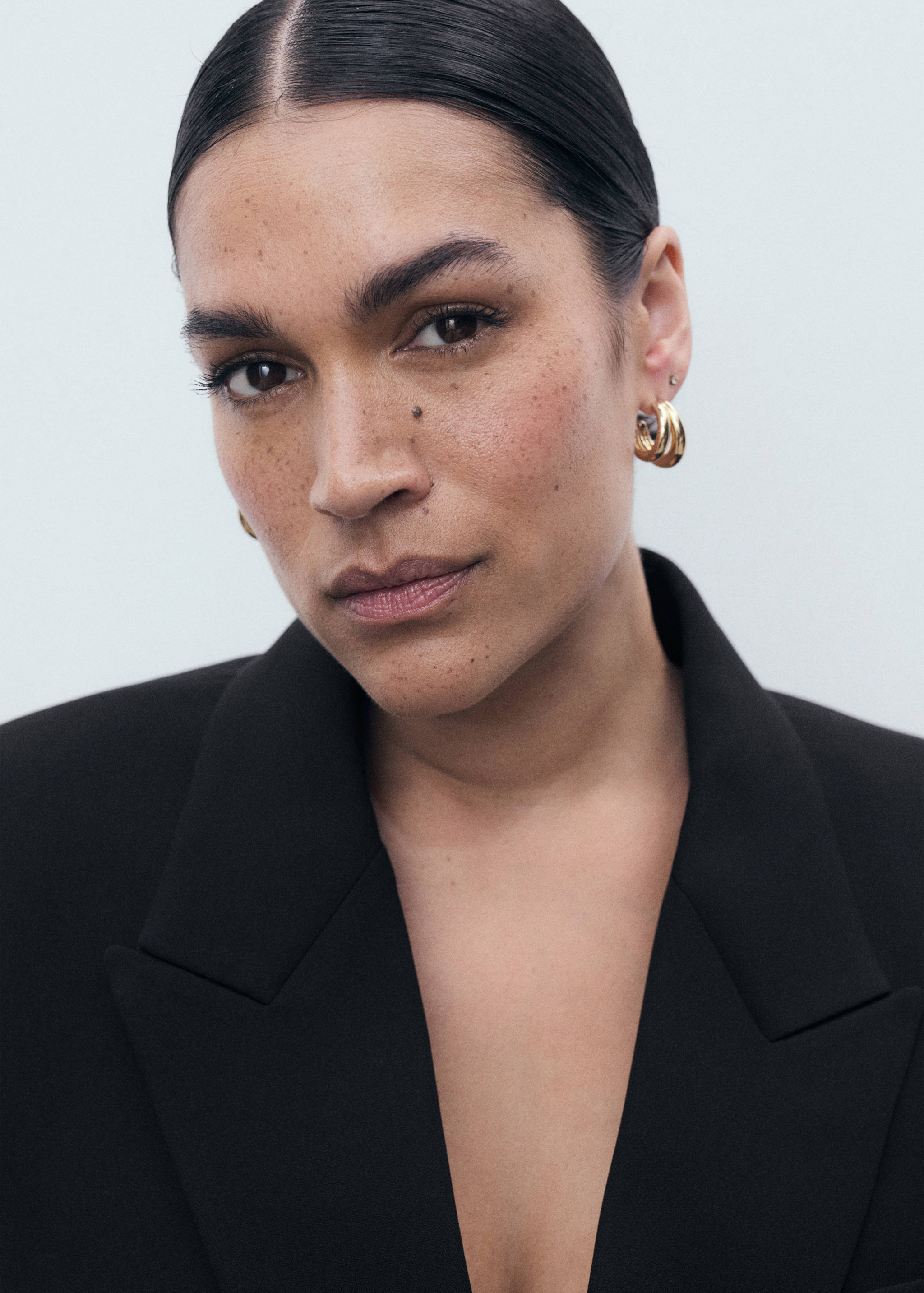 Double-breasted suit blazer - Details of the article 4