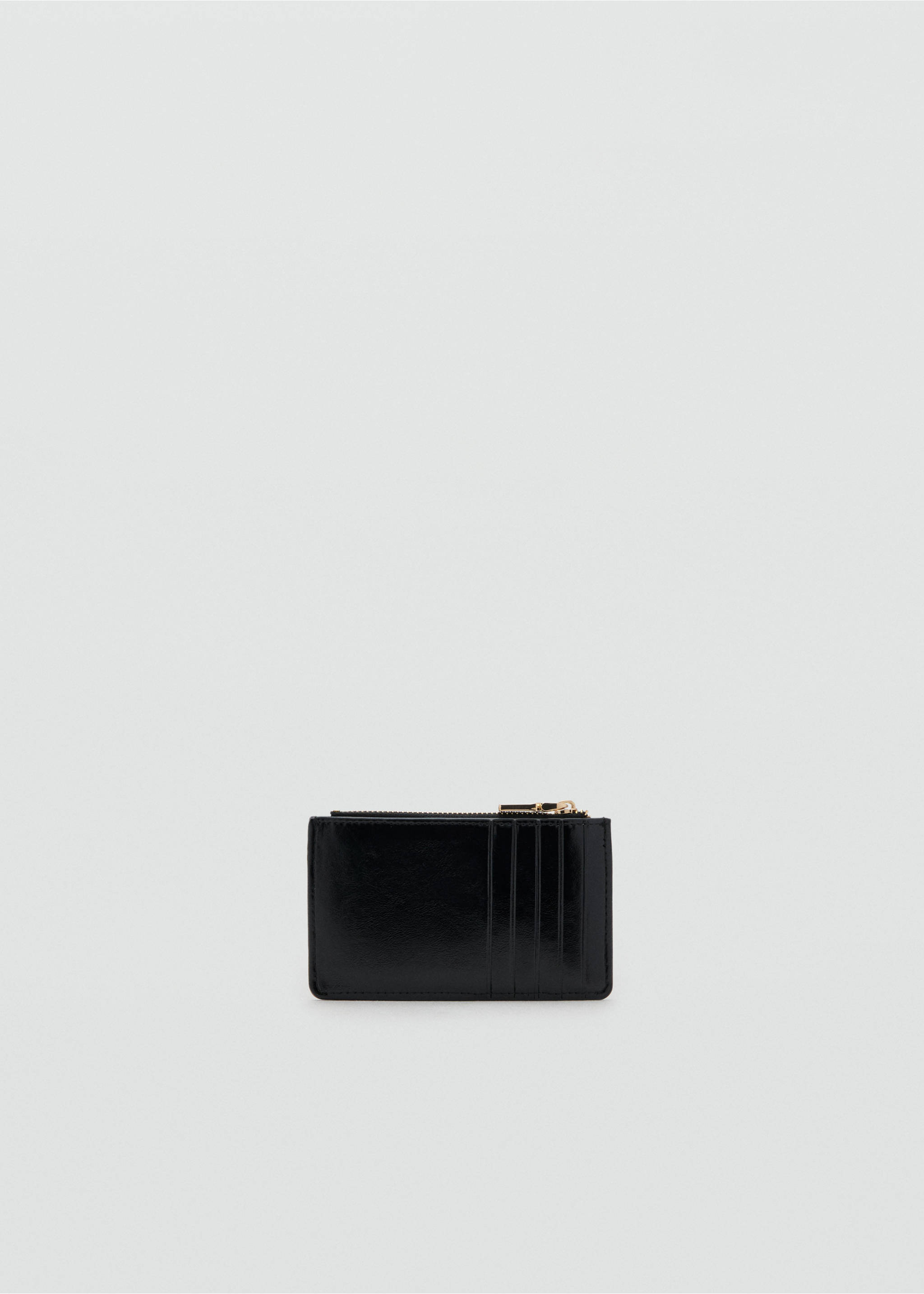 Small quilted wallet - Medium plane, Black. Ref: 17094124-00.