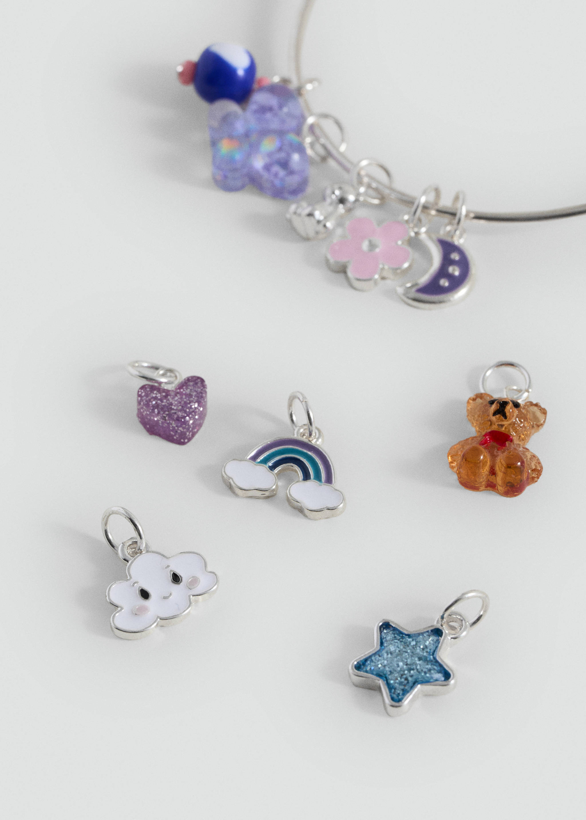 إسورة معصم من الخرز المختلط - رؤية وسط