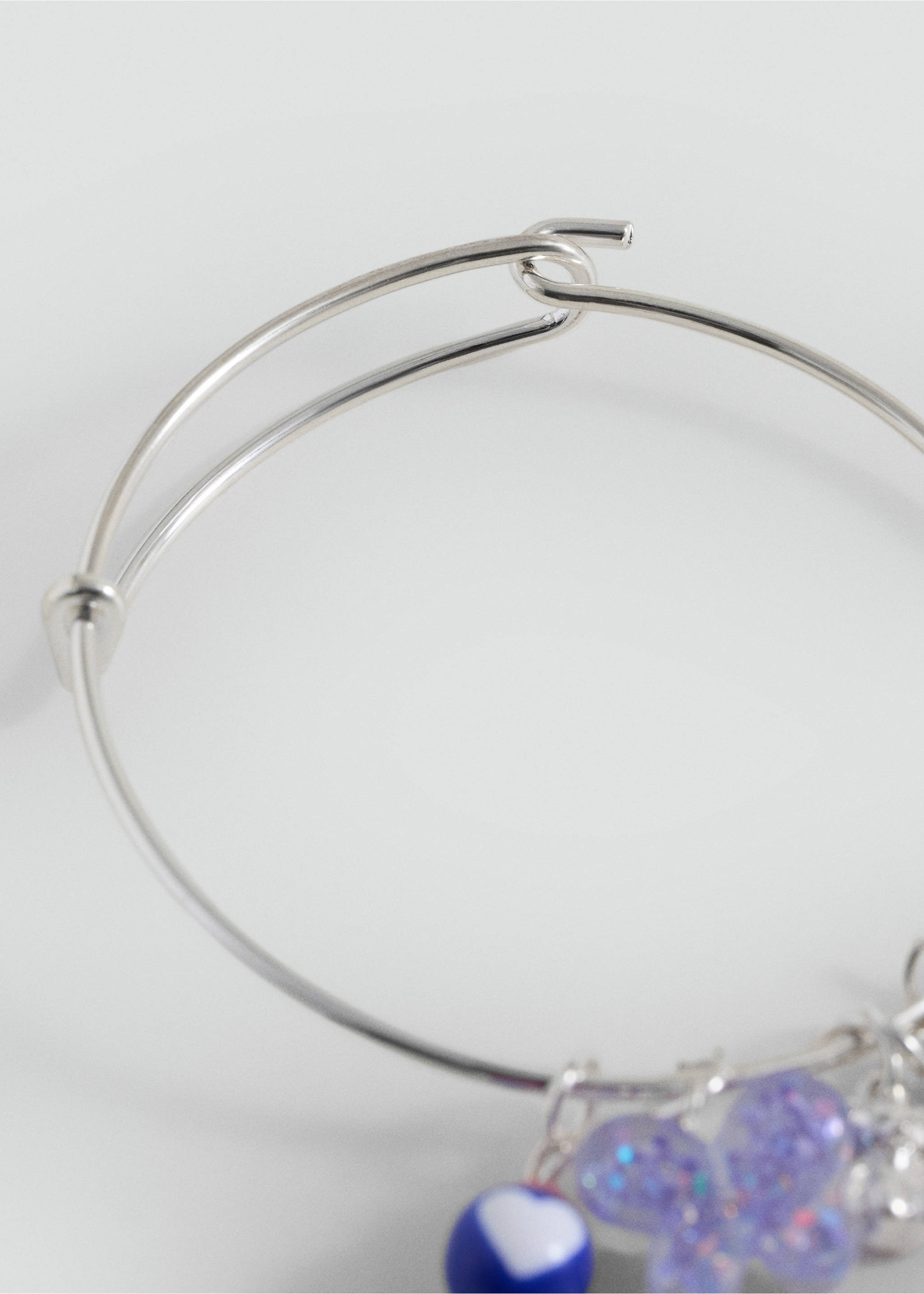 Pulsera abalorios combinados - Detalle del artículo 1, Plata. Ref: 17094129-00.