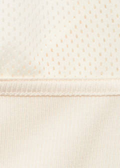 Top with perforated neckline — Off White 7