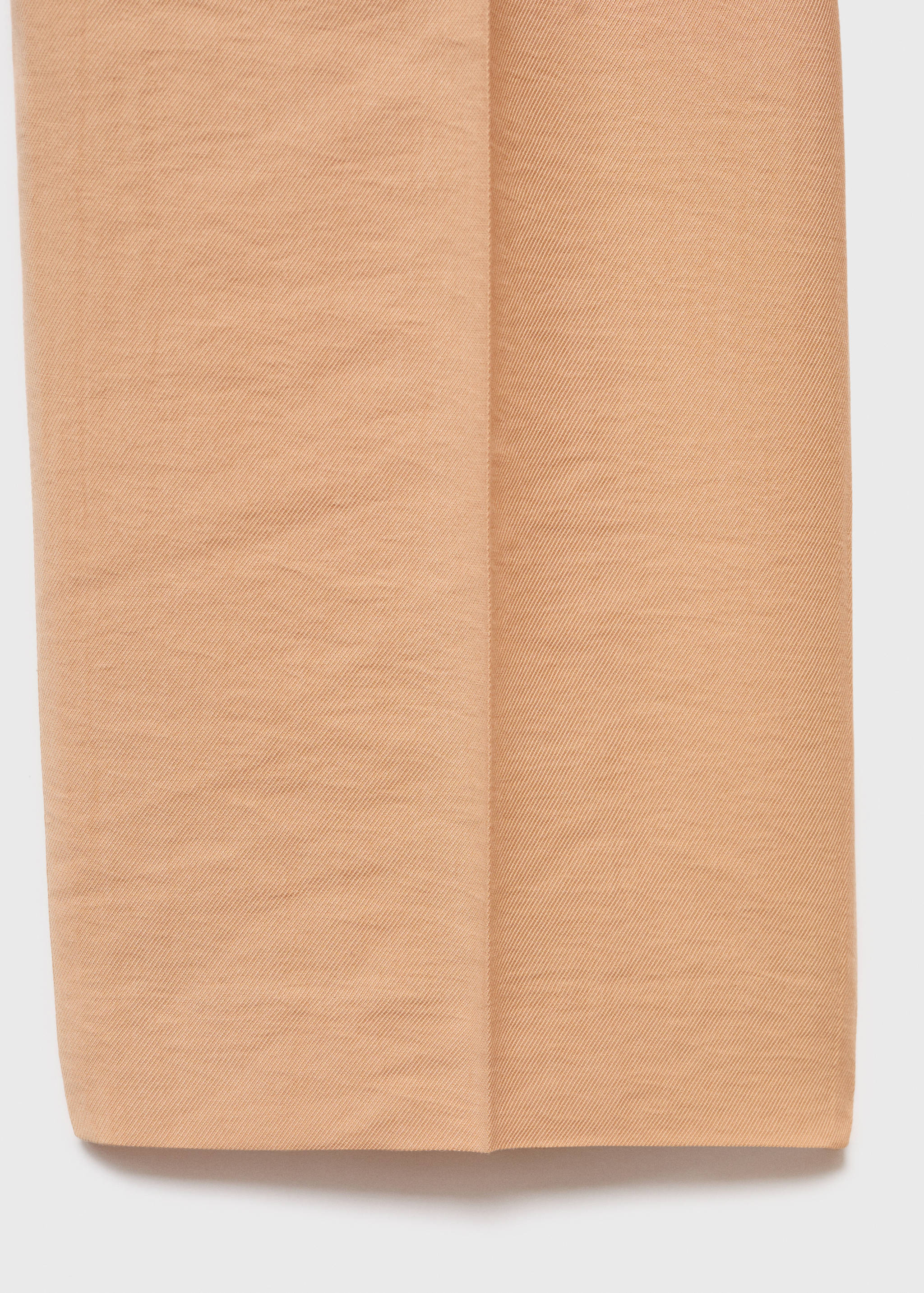 Lyocell trousers with elastic waistband - Details of the article 0