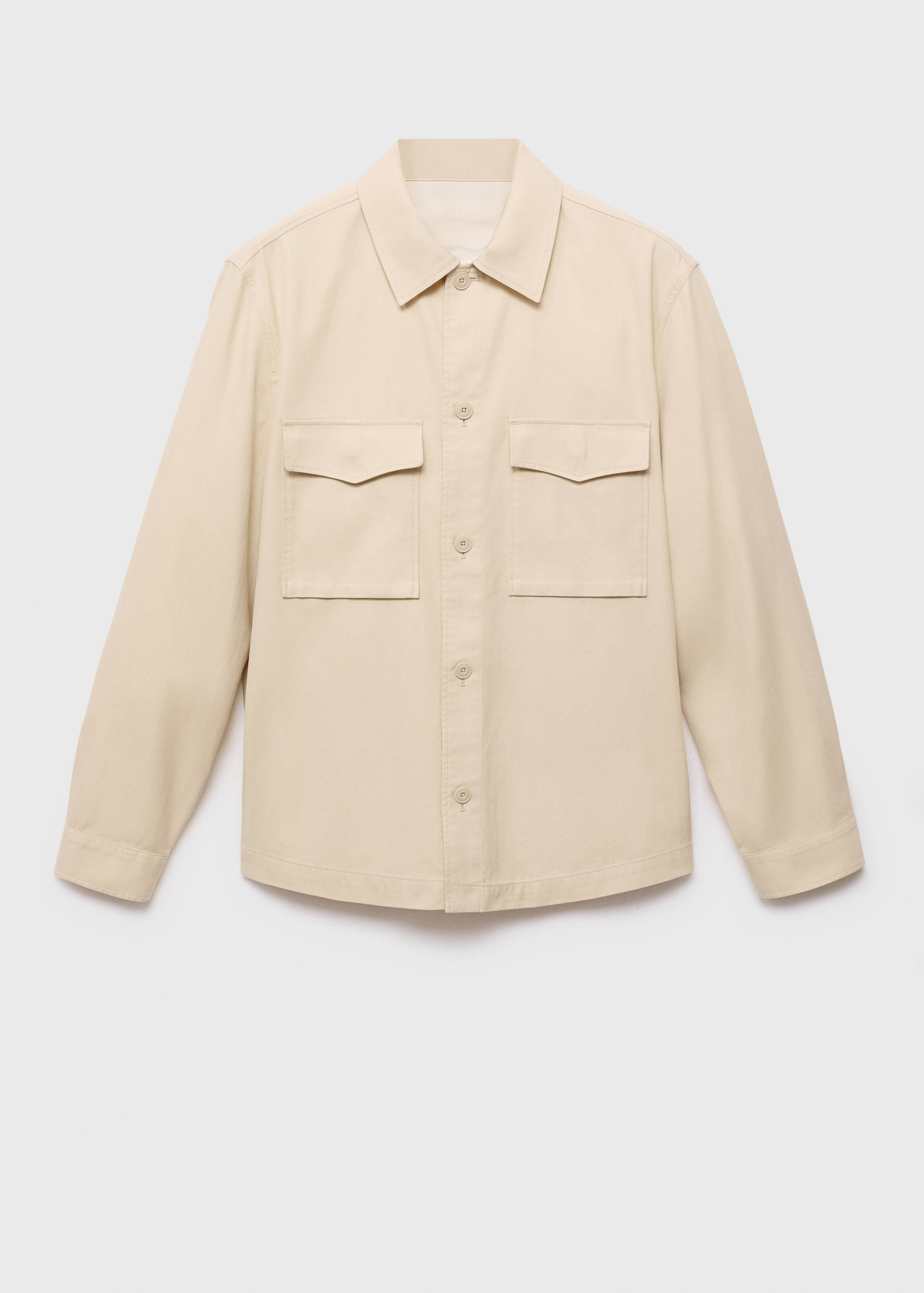 Lyocell cotton jacket with pockets - Article without model