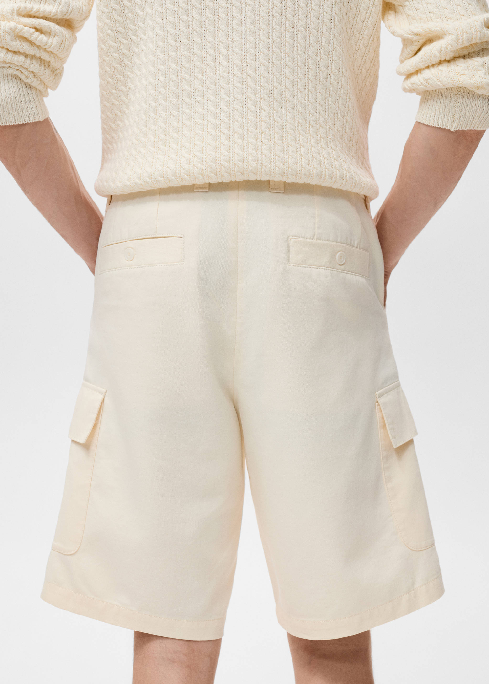 شورتات برمودا قطن ليوسيل كارجو - تفاصيل المنتج 2