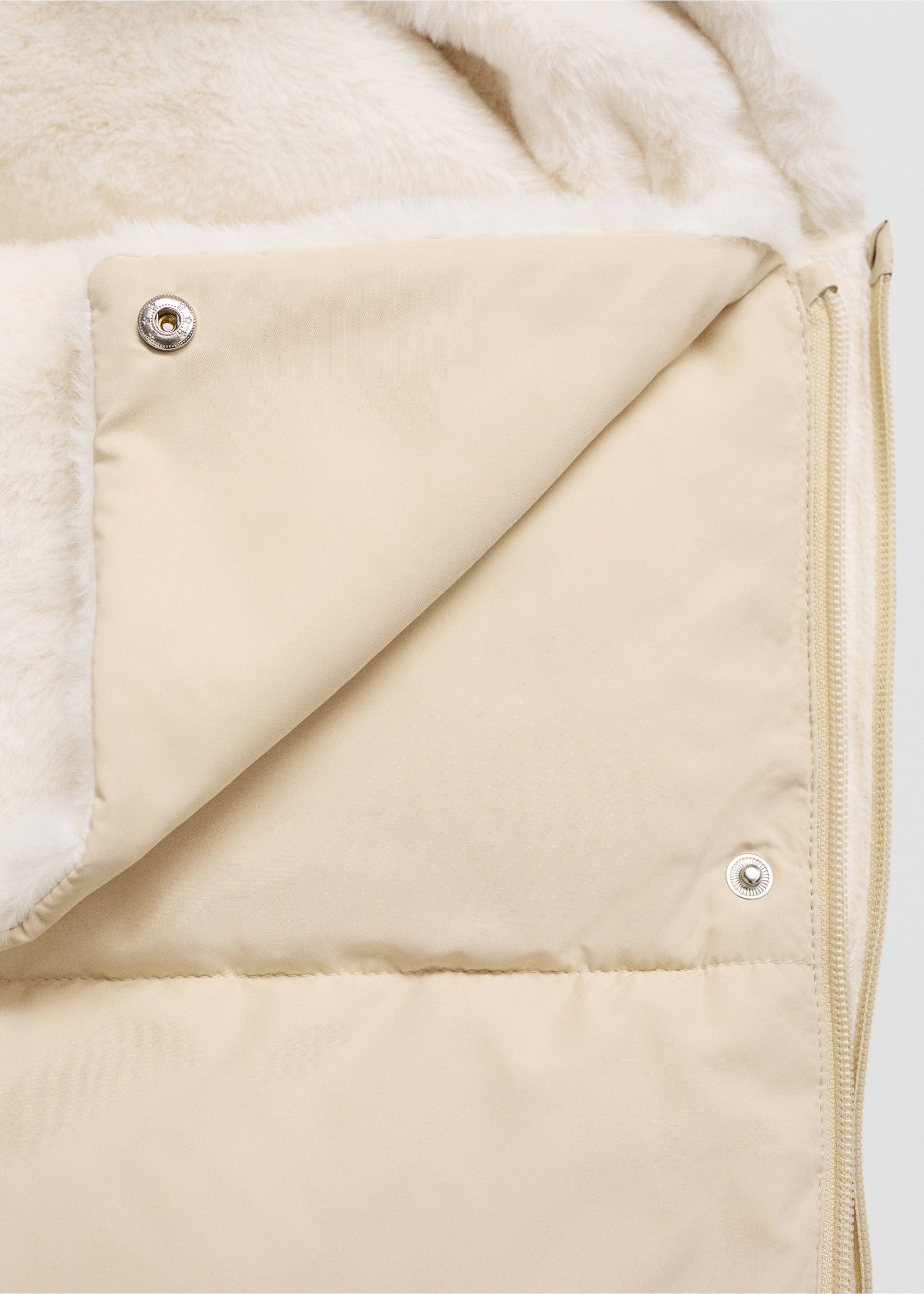 Saco paseo pelo - Detalle del artículo 1, Beige. Ref: 17094405-00.