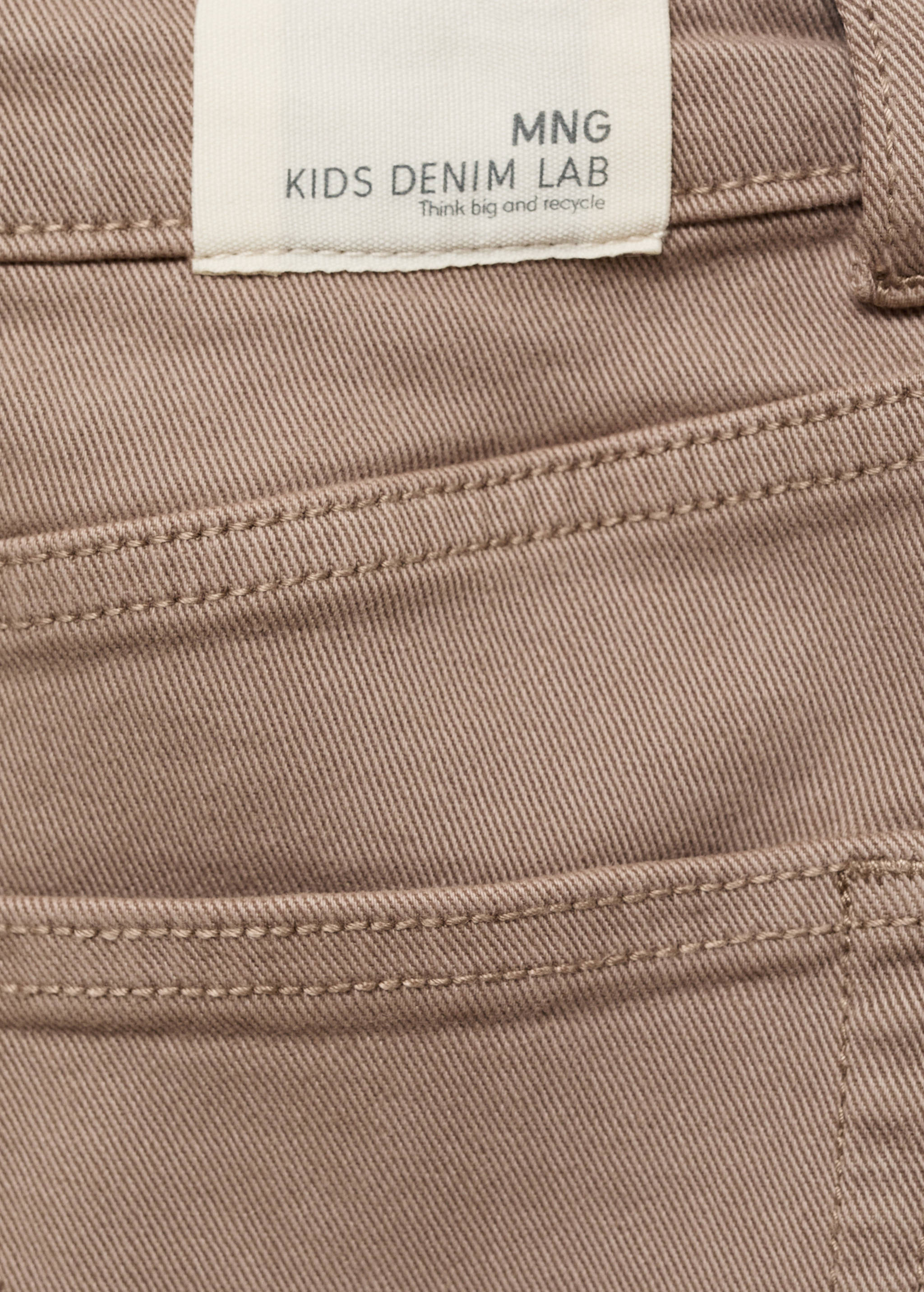 Denim cotton skirt - Details of the article 0