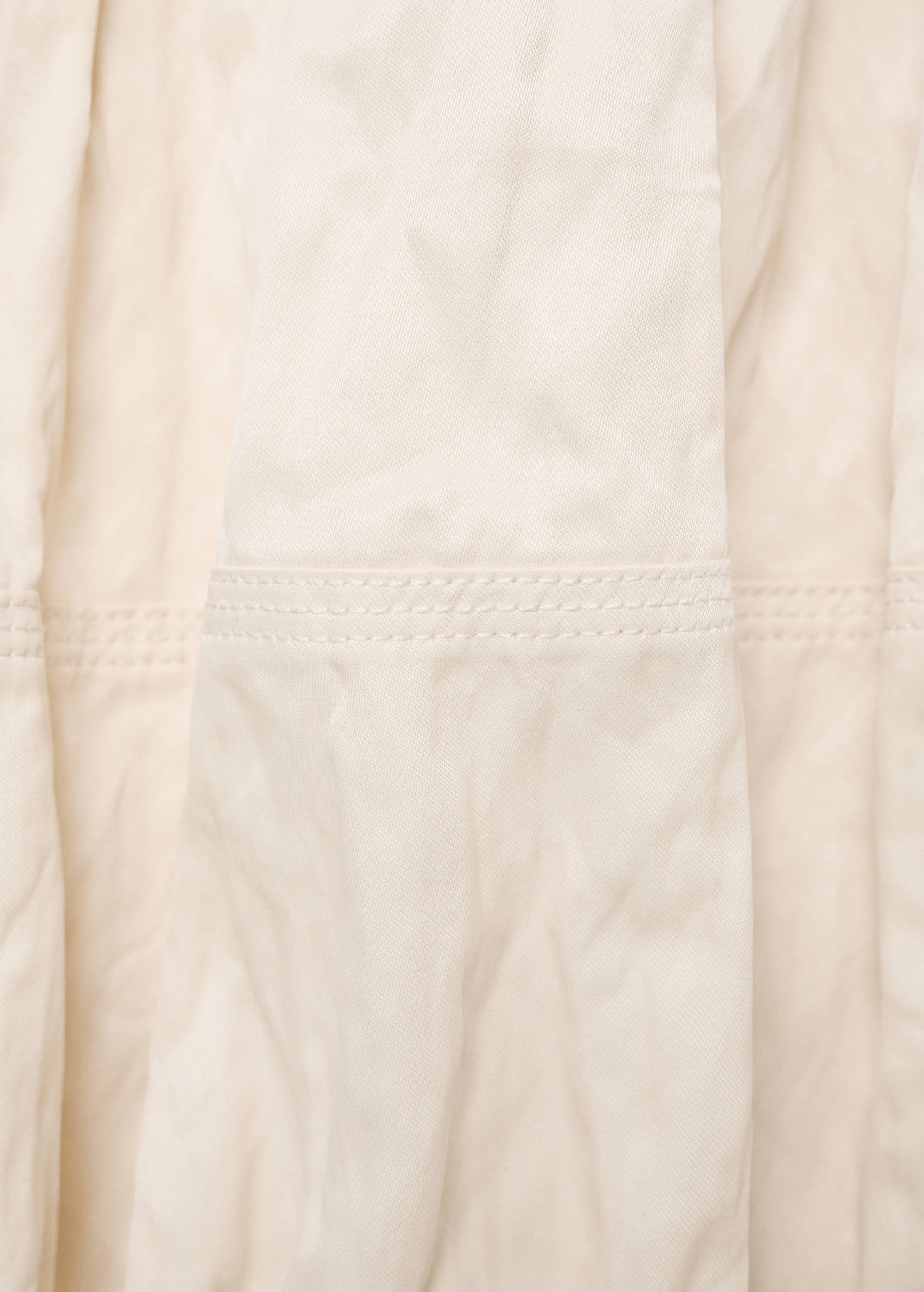 Wrinkled-effect balloon skirt - Details of the article 8