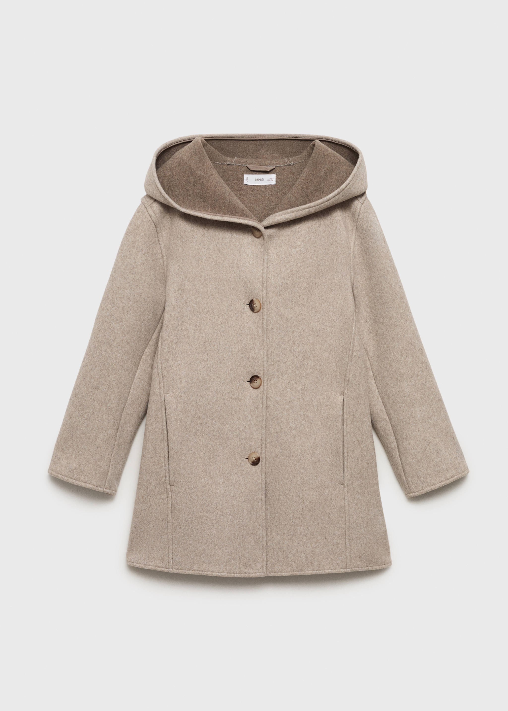 Cloth coat with pockets - Article without model