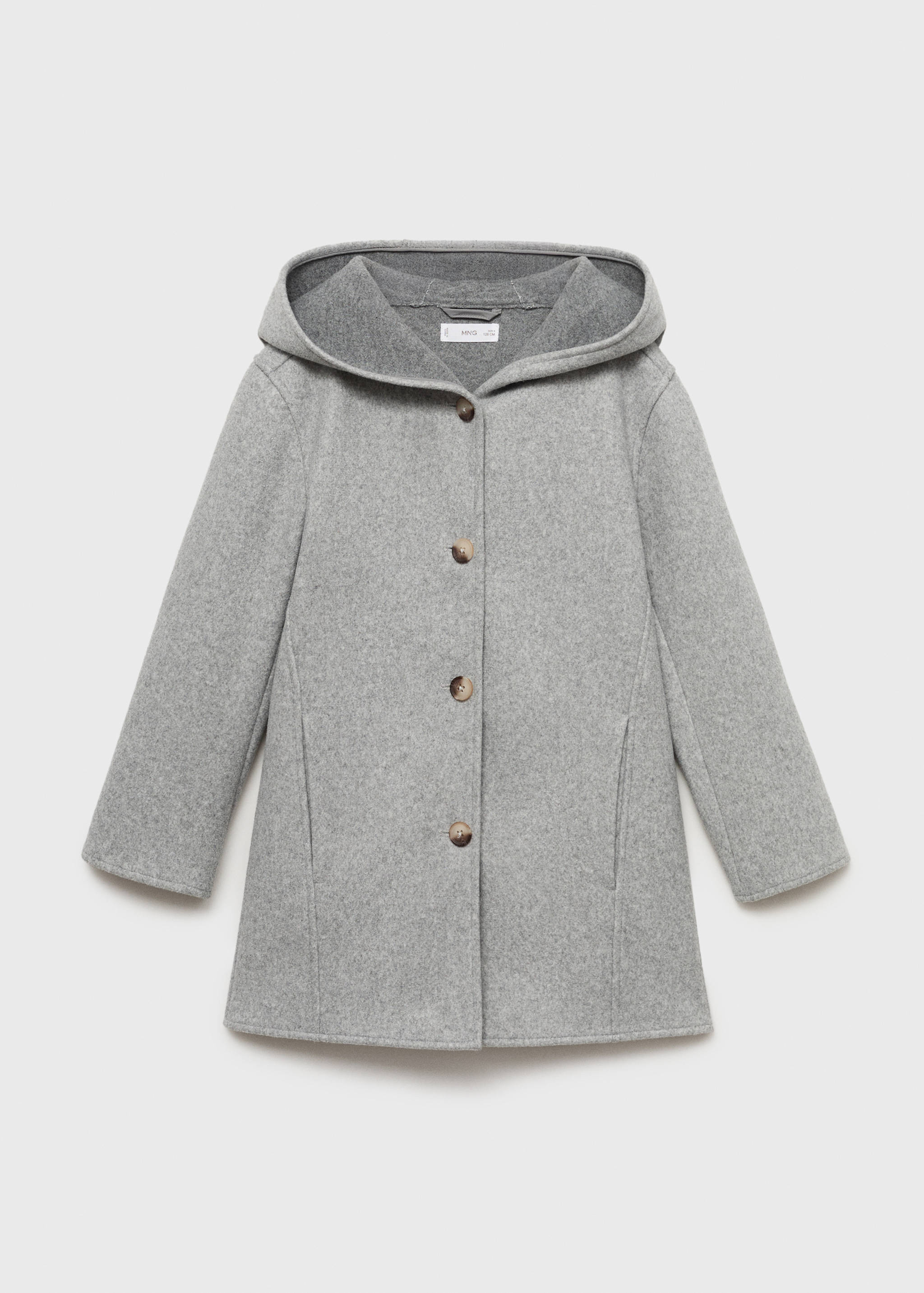 Cloth coat with pockets - Article without model