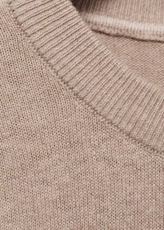 Essential cotton-blend sweater — Beige 5