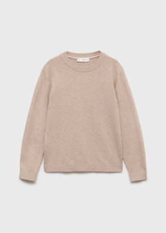 Essential cotton-blend sweater — Beige 3