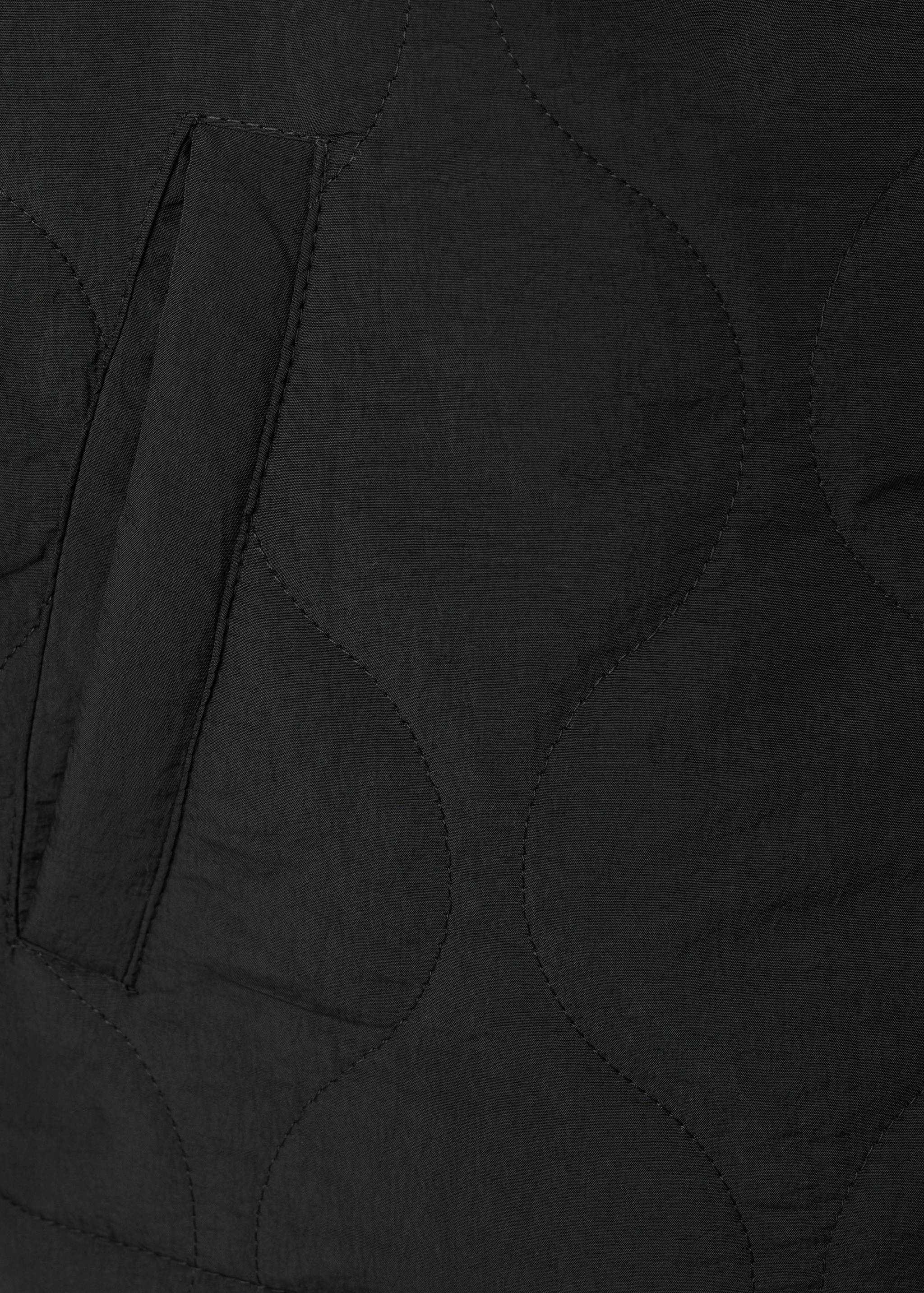 Gesteppter Parka mit Knöpfen - Detail des Artikels 0