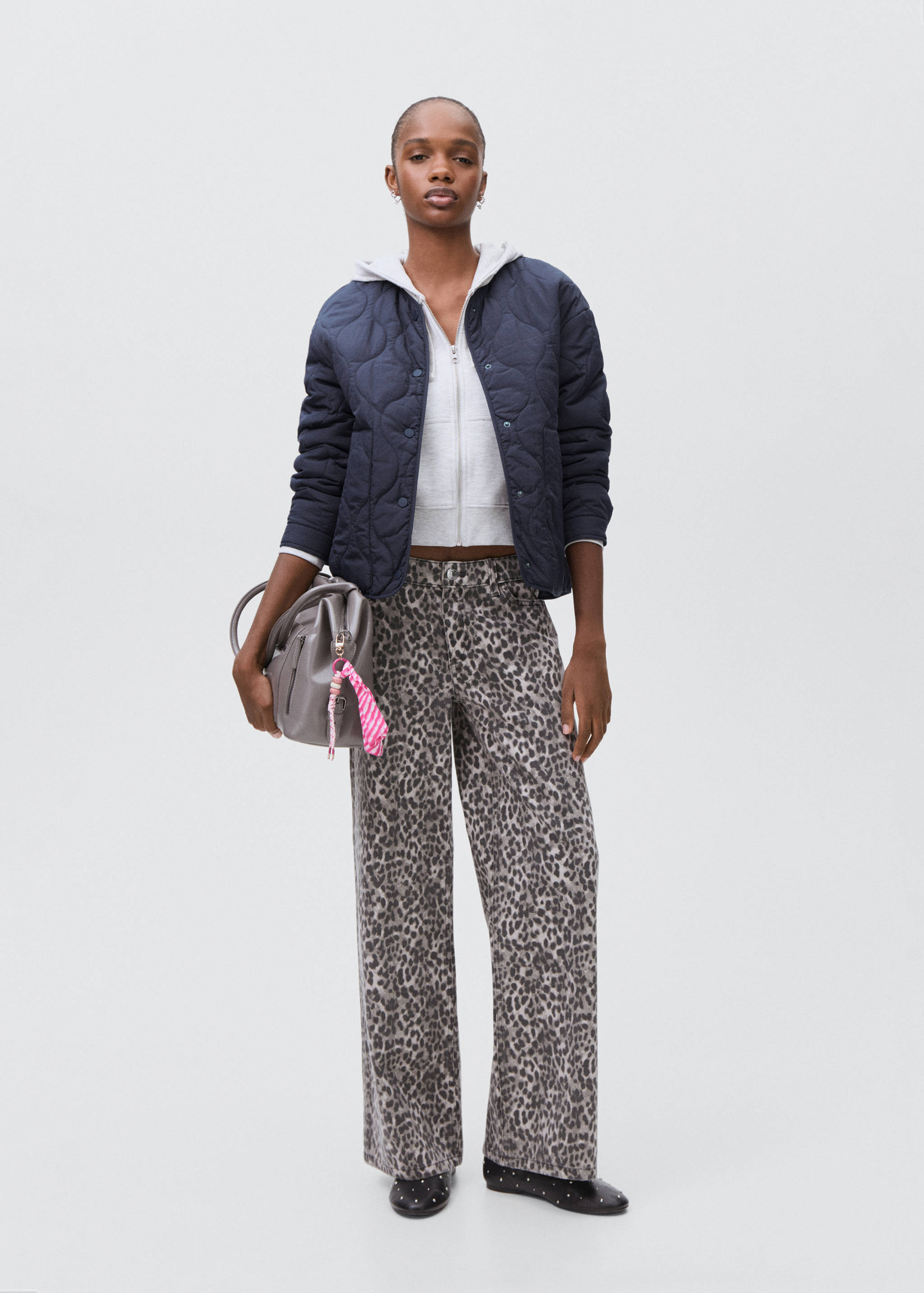 Quilted jacket - General plane