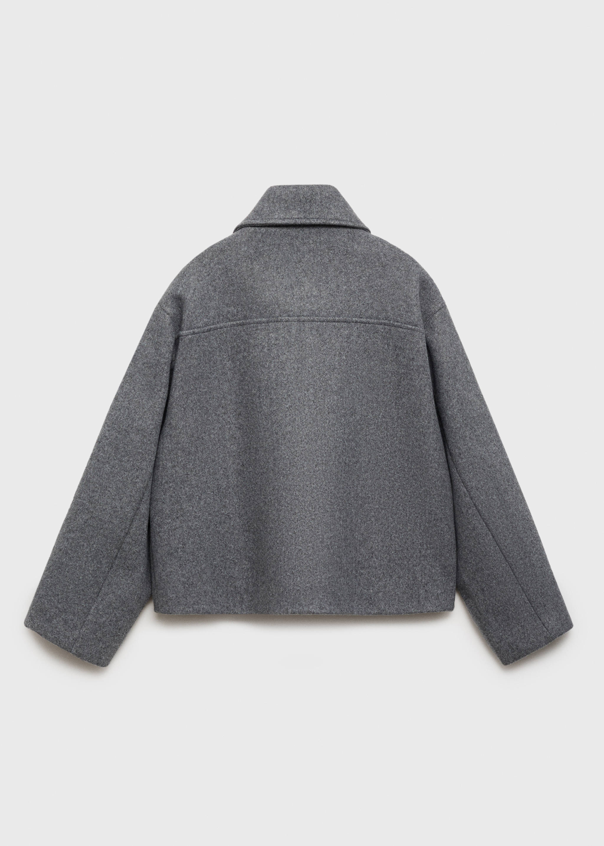 Παλτό ύφασμα κοντό - Πίσω όψη προϊόντος