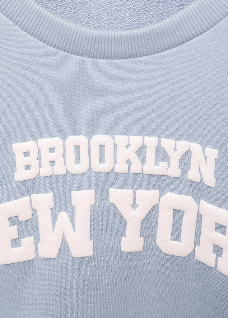 New York sweatshirt — Blue
