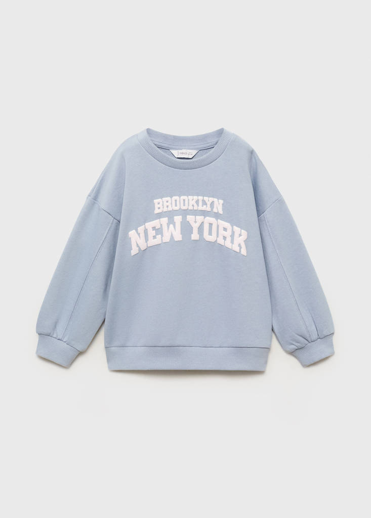 New York sweatshirt — Blue
