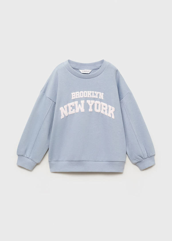 New York sweatshirt — Blue