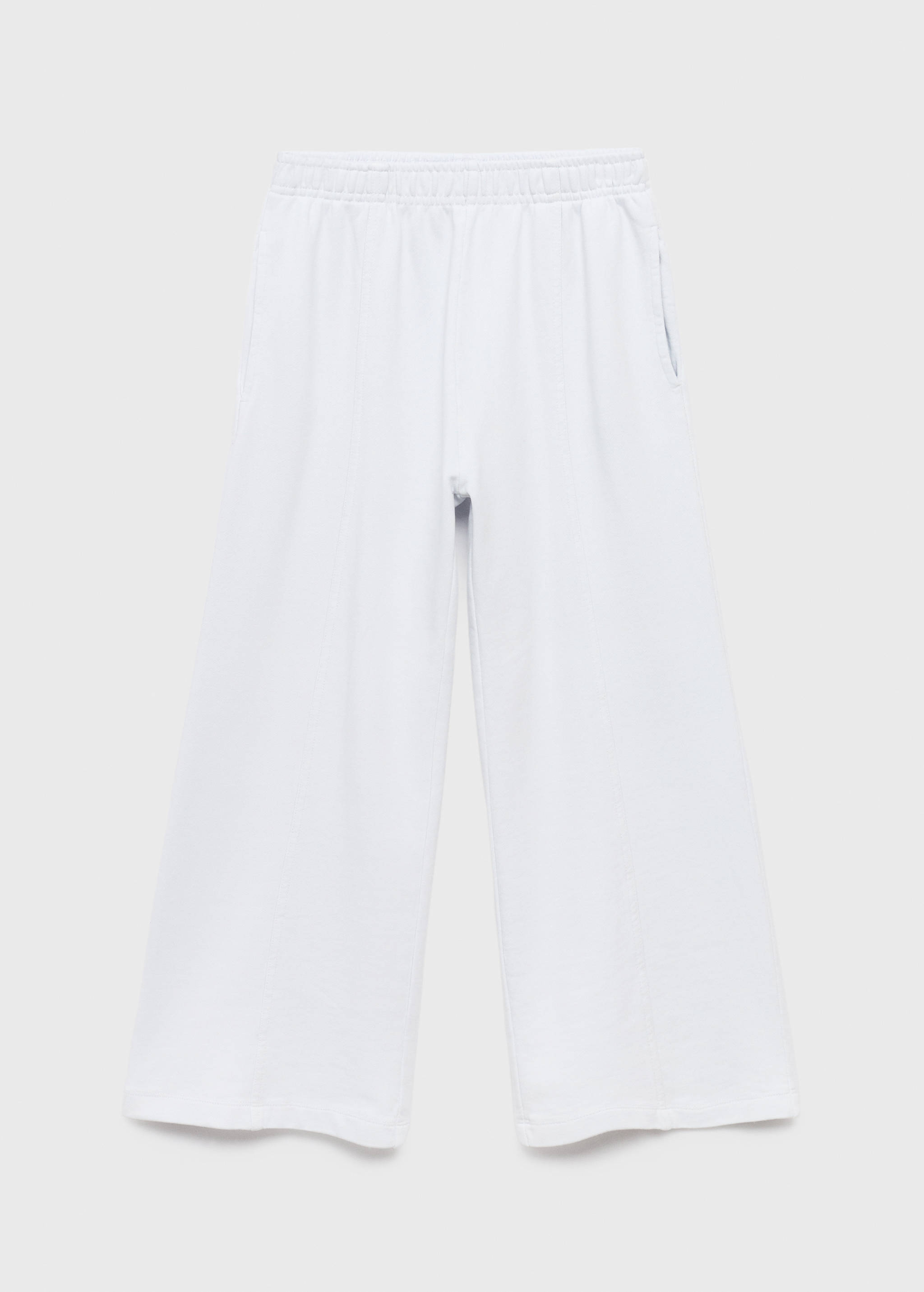 Cotton joggers with elastic waist - Article without model