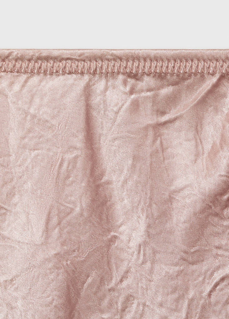 Creased-effect satin skirt thumbnail 9