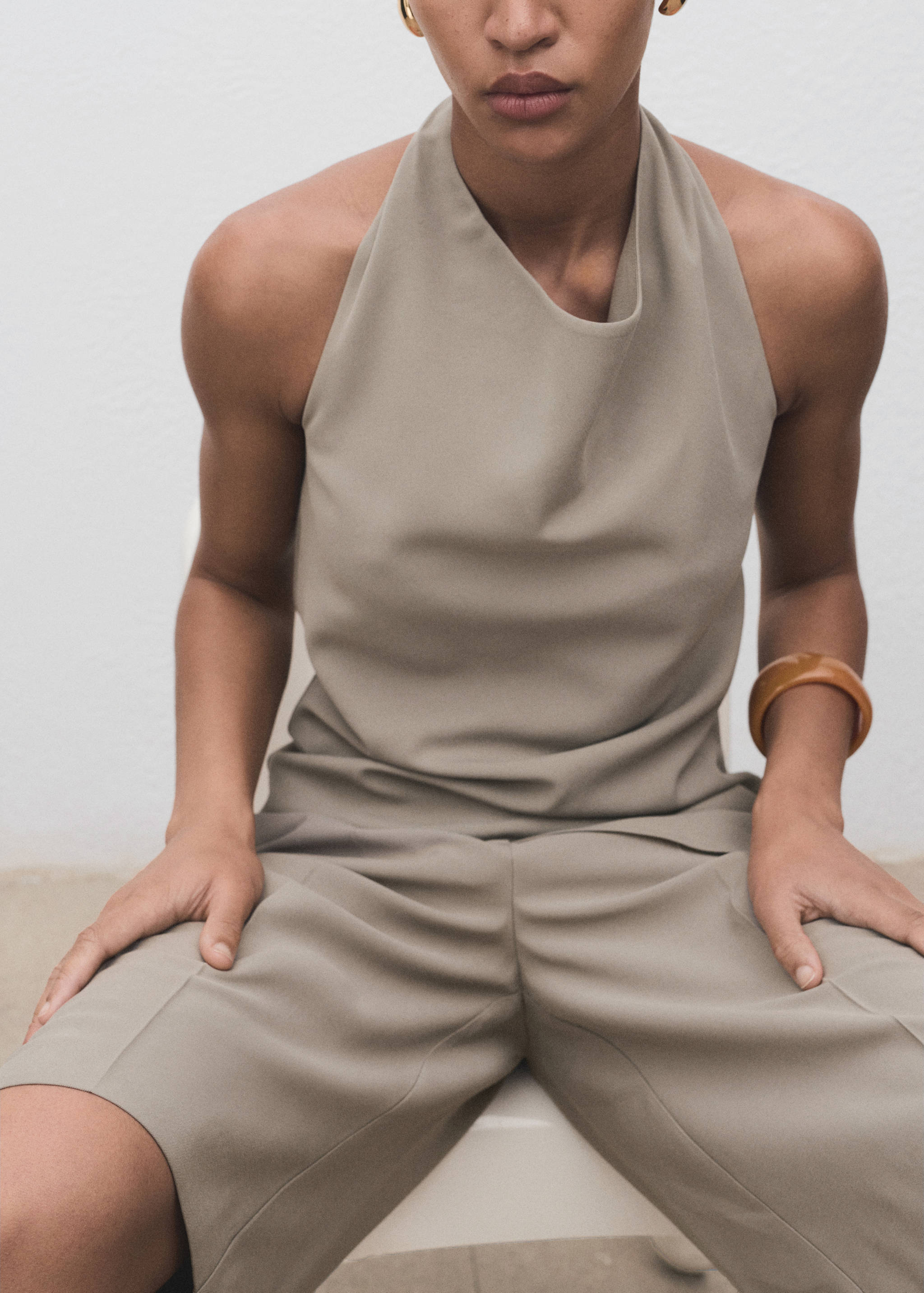 Calções de fato com cintura média - Pormenor do artigo 1