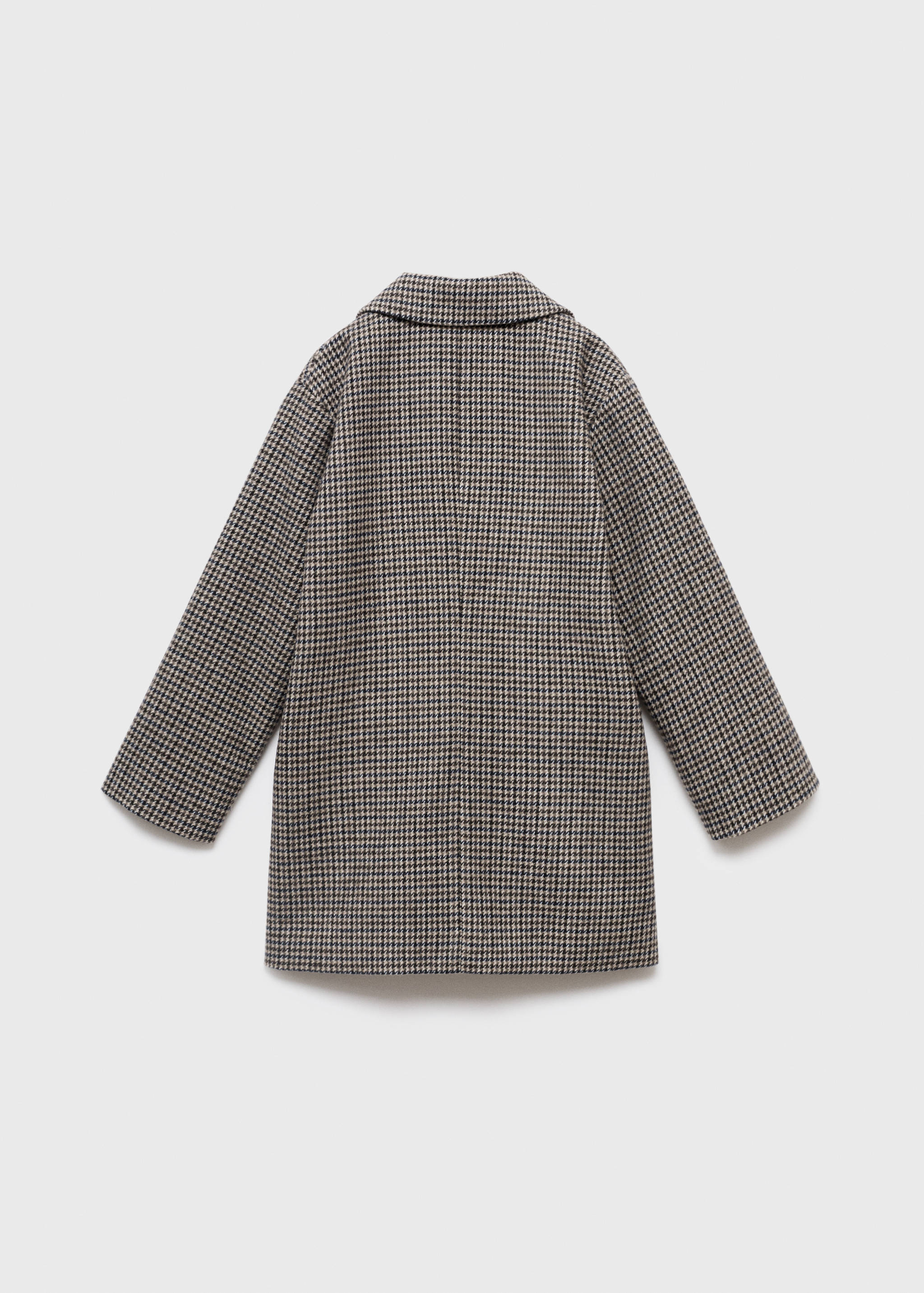 Abrigo paño largo - Reverso del artículo