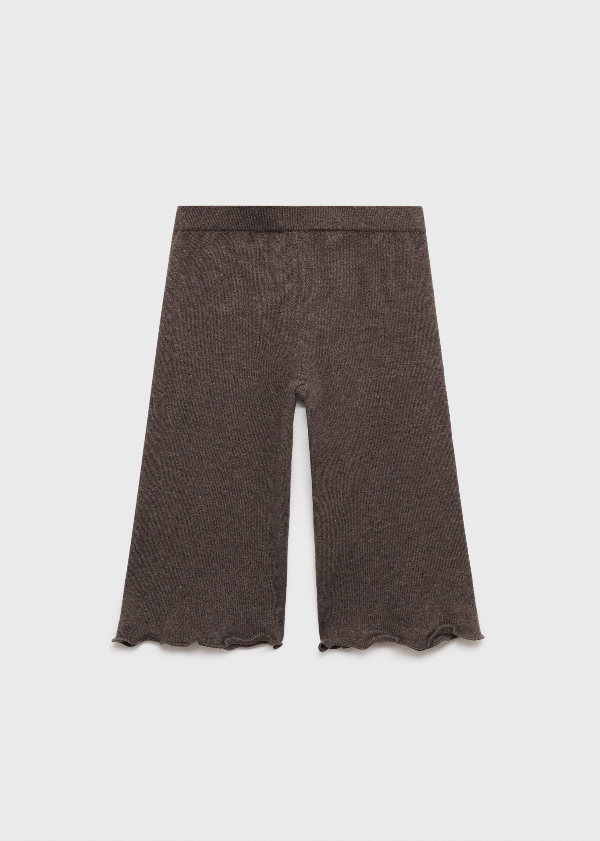 Cotton-knit trousers - Reverse of the article, Brown. Ref: 17094431-00.