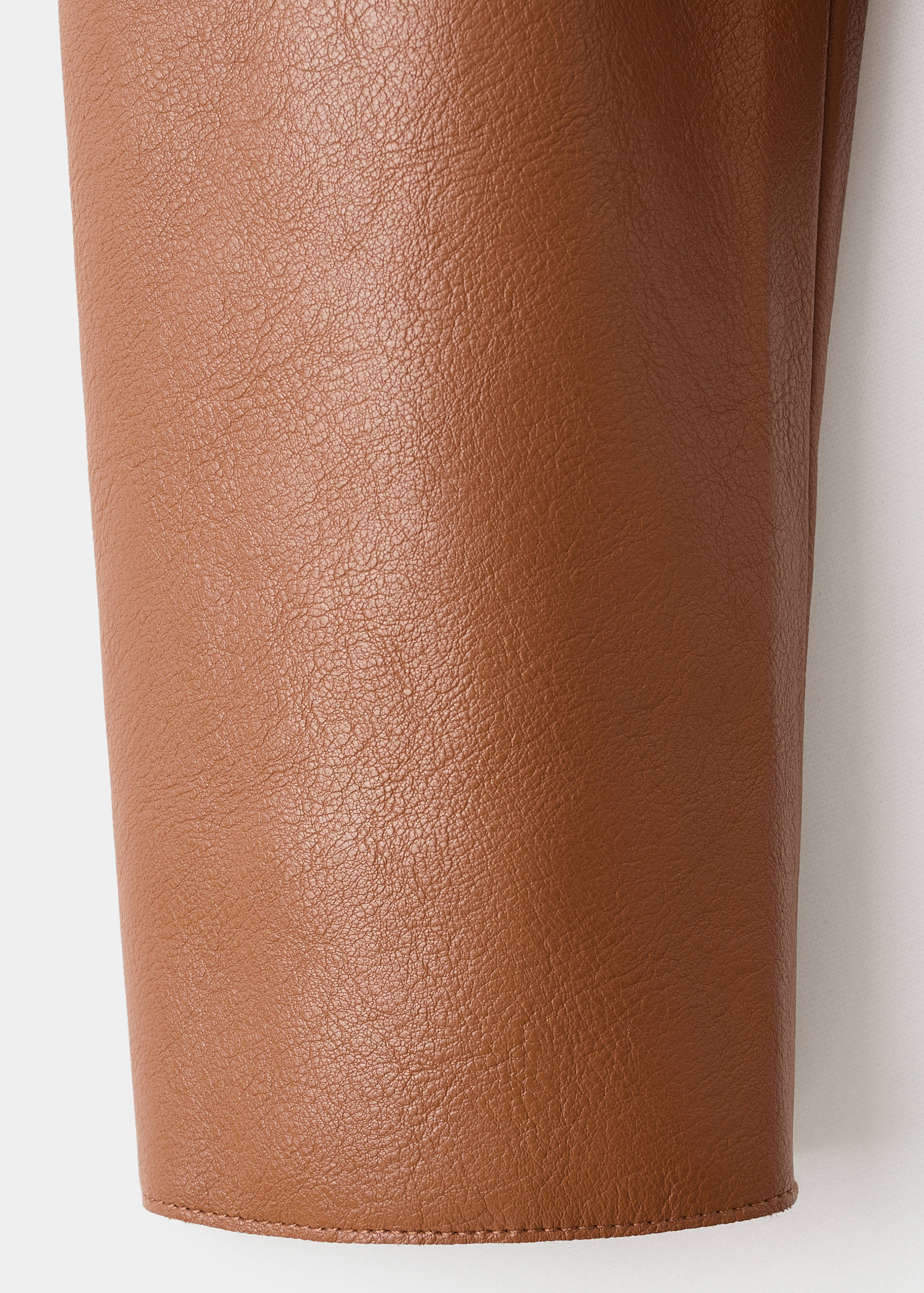 Veste cuir synthétique poches - Détail de l'article 0