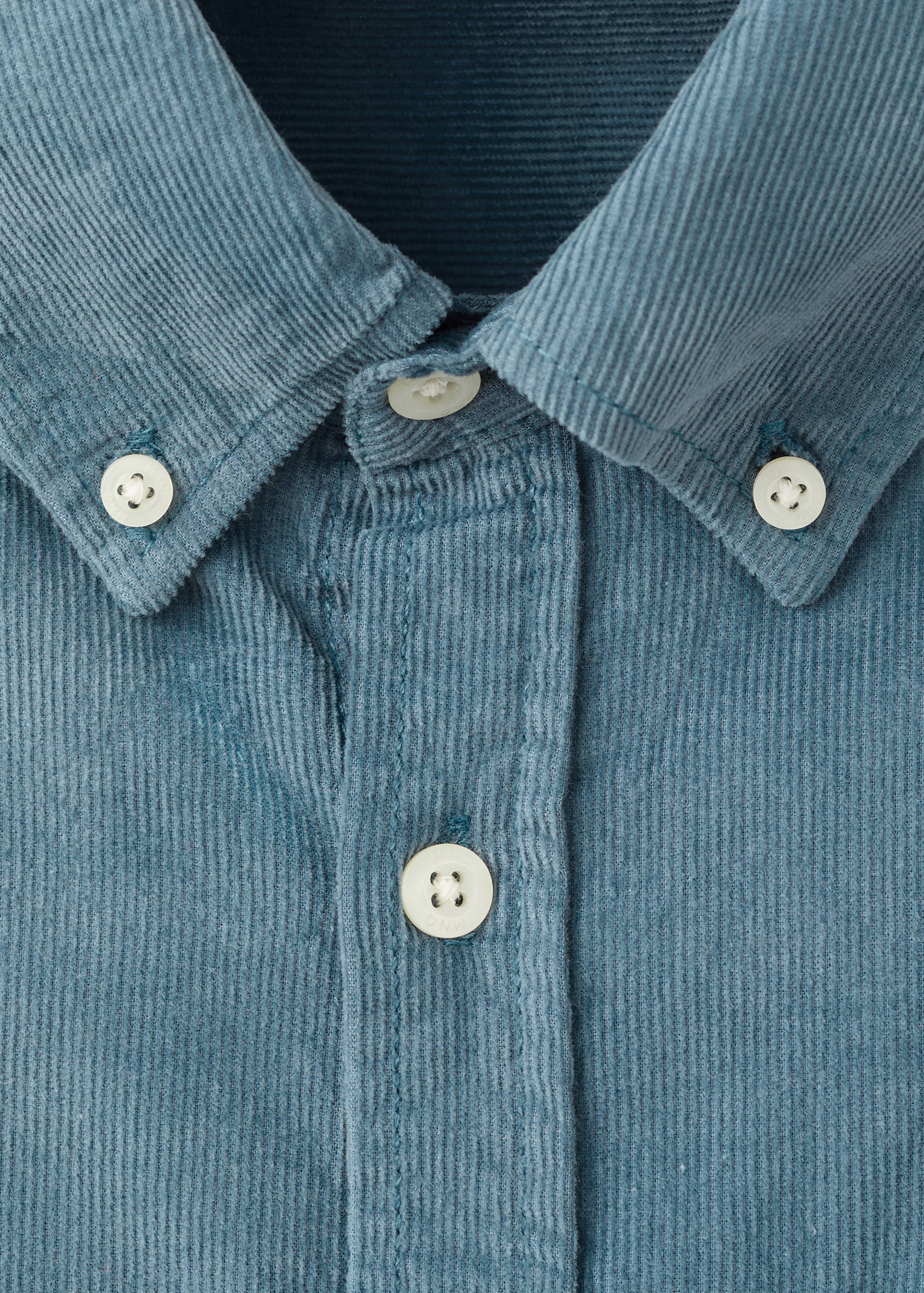 Corduroy cotton shirt - Details of the article 8