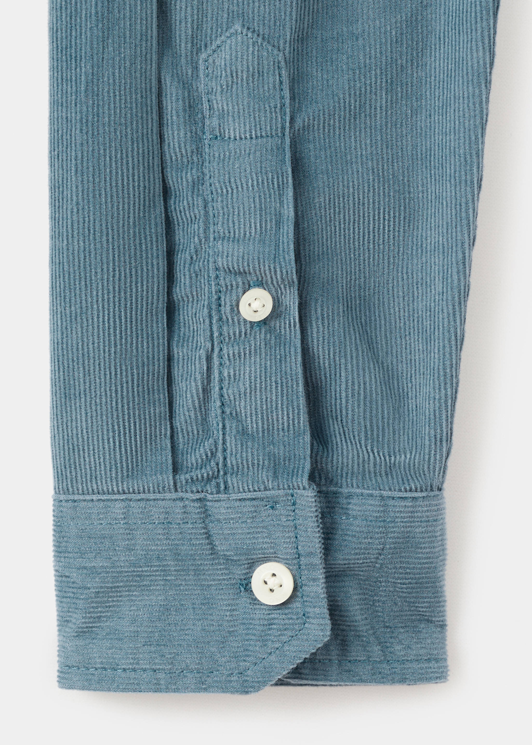 Corduroy cotton shirt - Details of the article 0