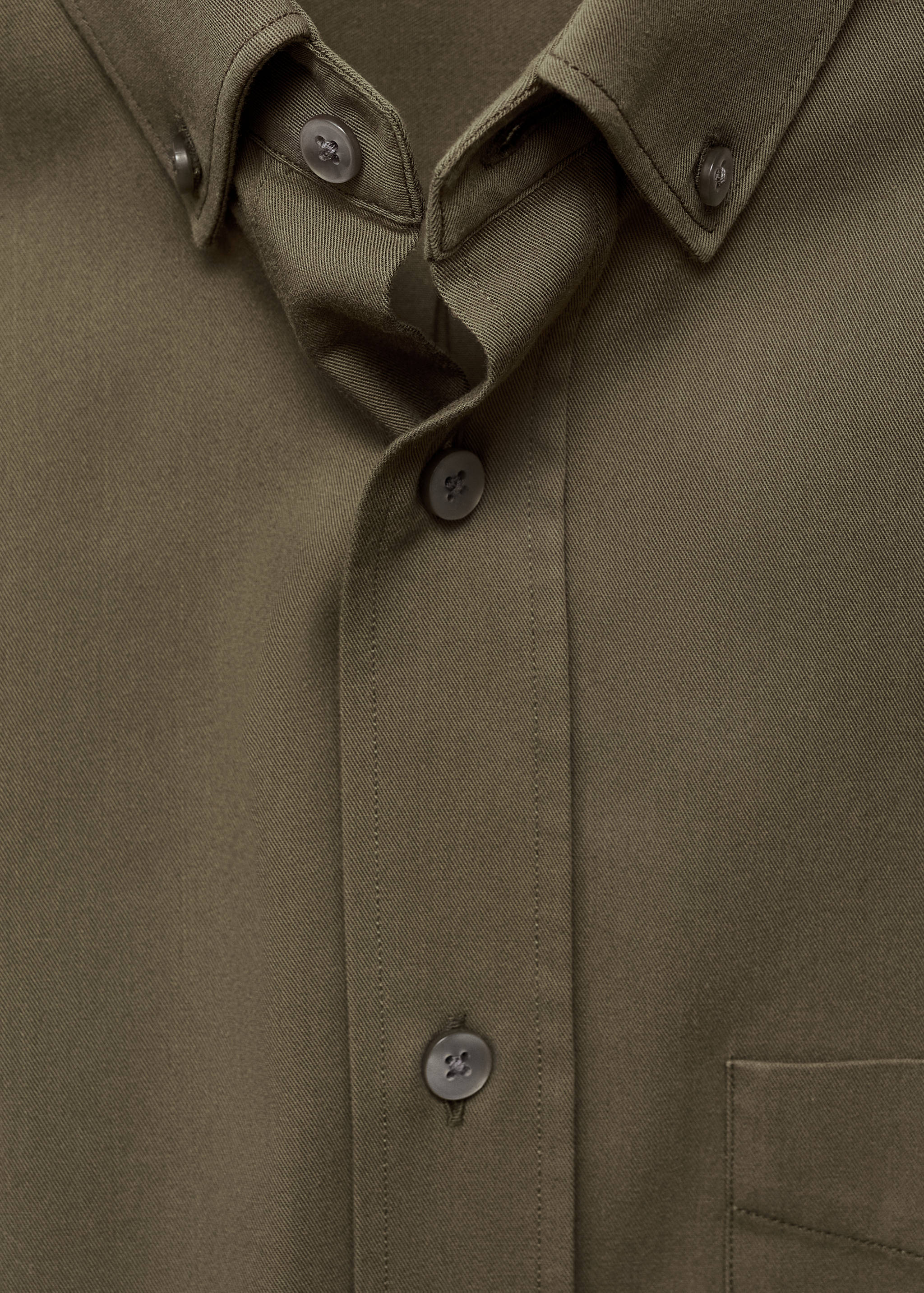 Рубашка 100% хлопок regular fit с карманом - Деталь изделия 8