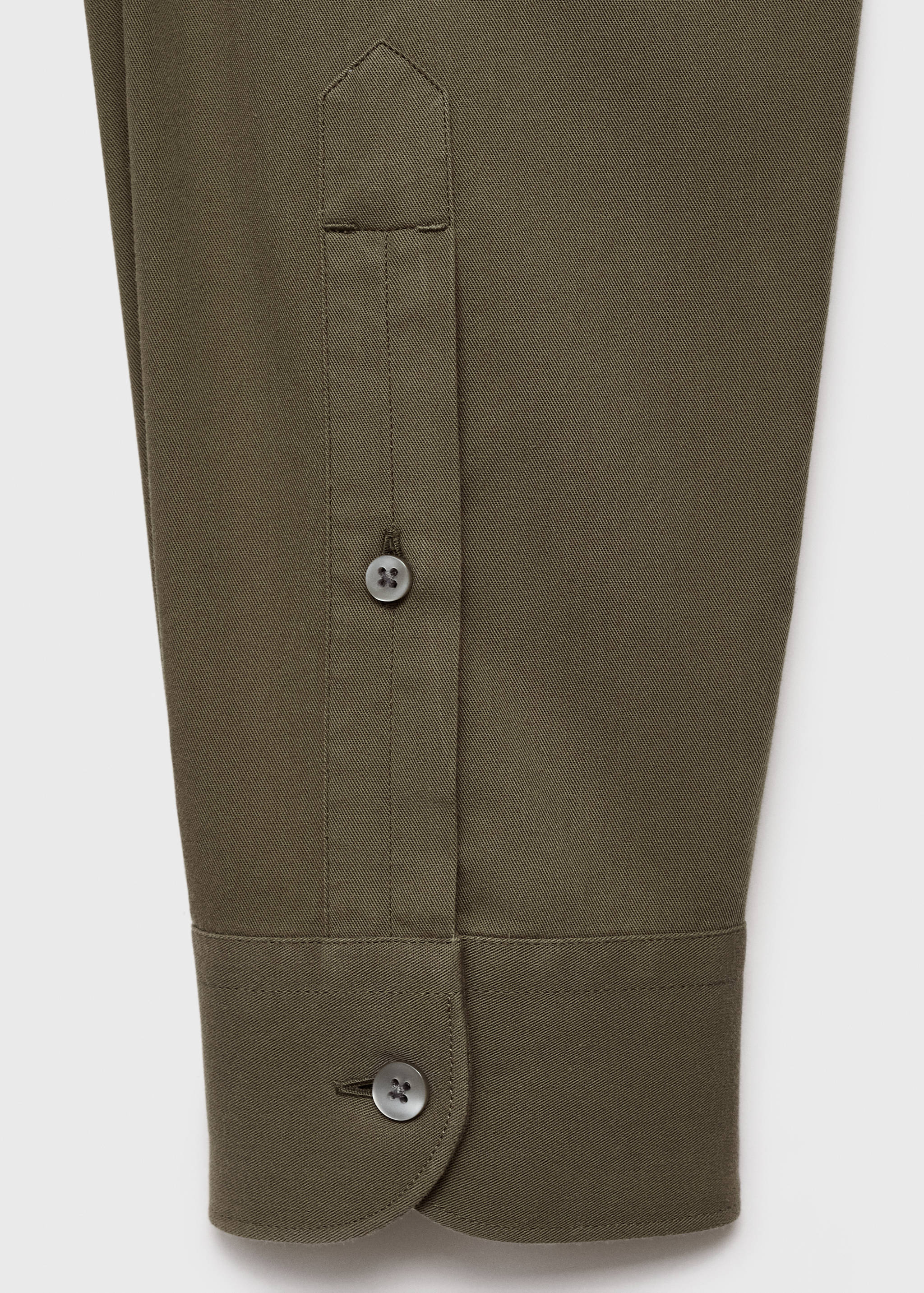 Рубашка 100% хлопок regular fit с карманом - Деталь изделия 0