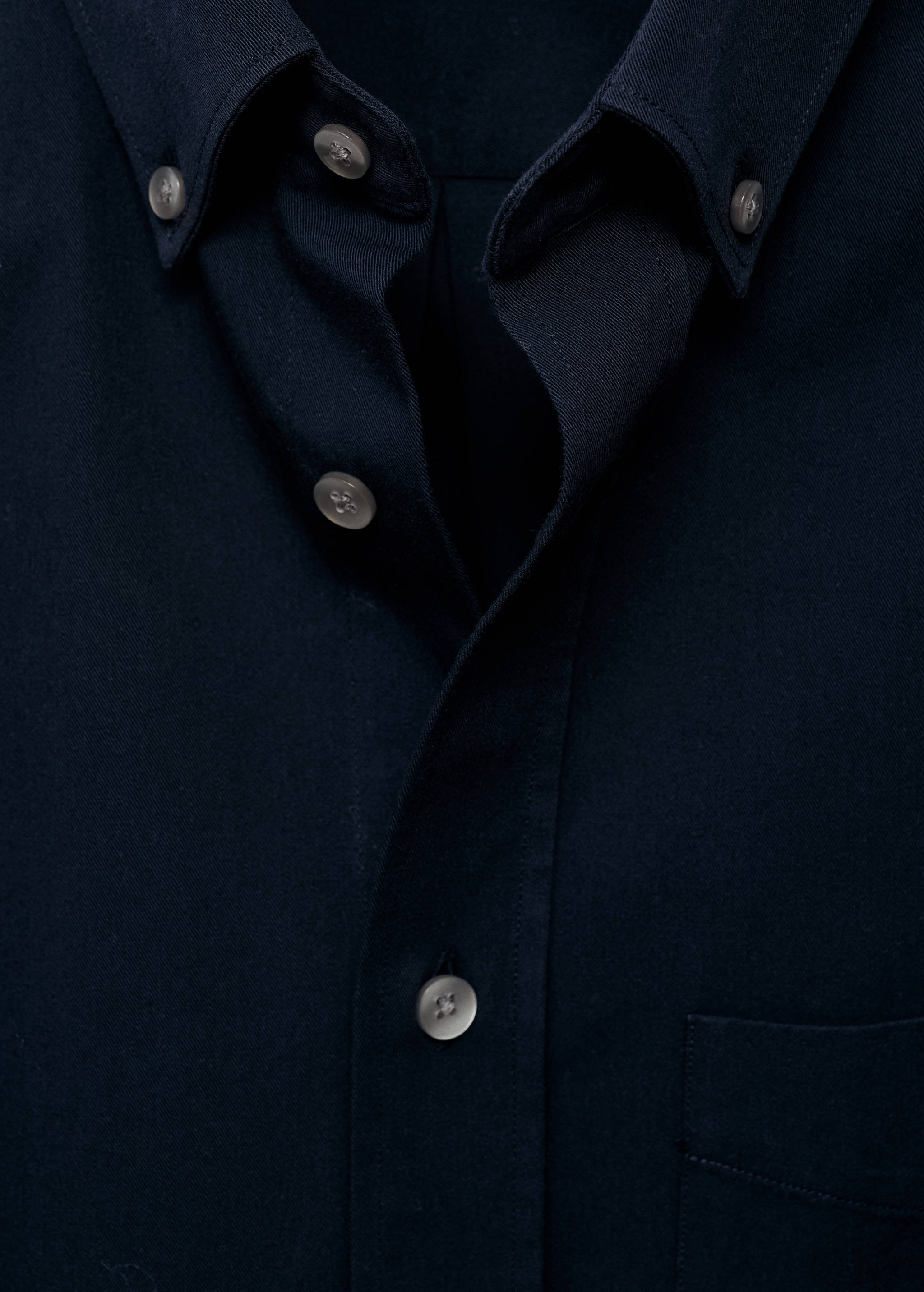 Рубашка 100% хлопок regular fit с карманом - Деталь изделия 8