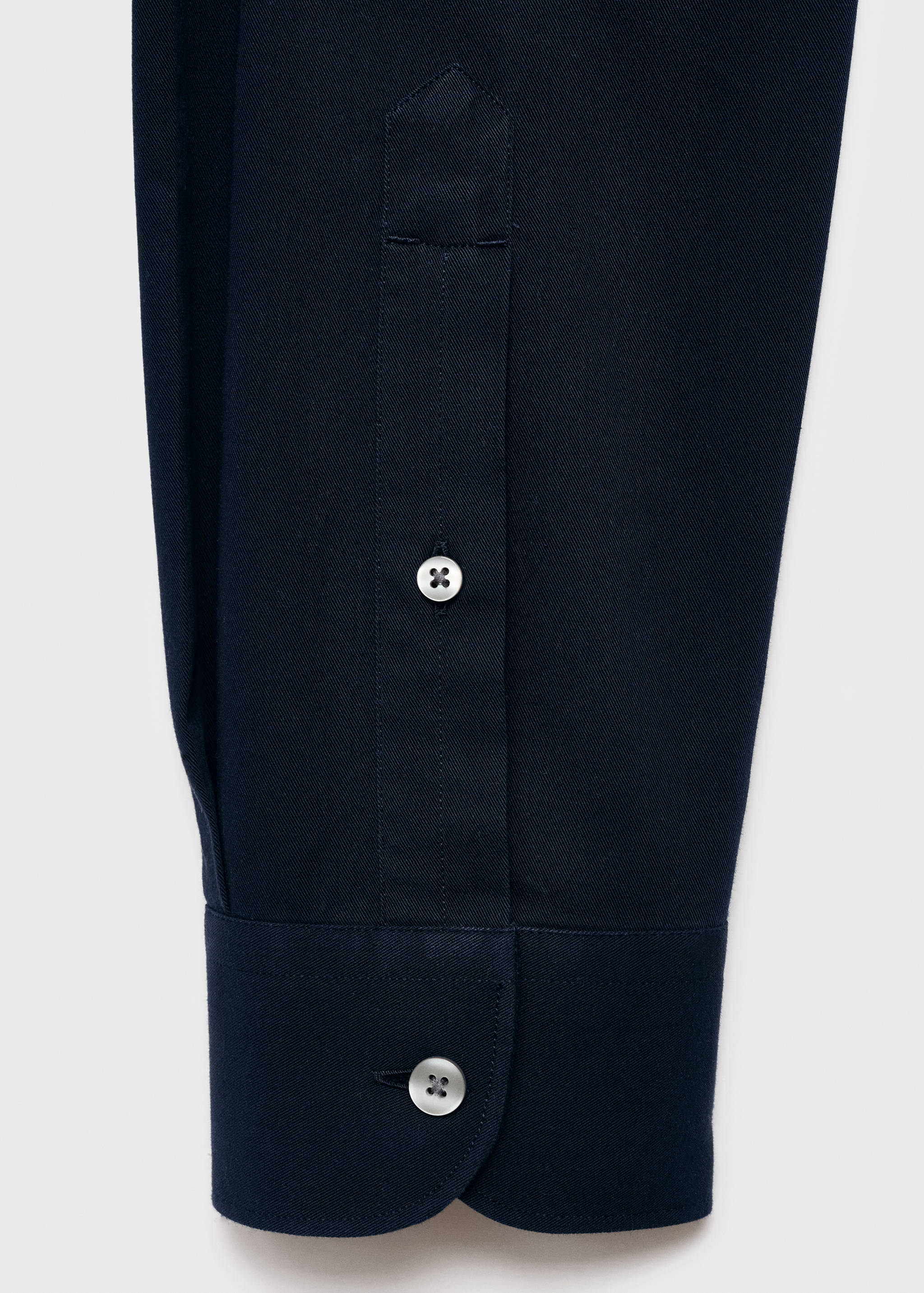 Рубашка 100% хлопок regular fit с карманом - Деталь изделия 0