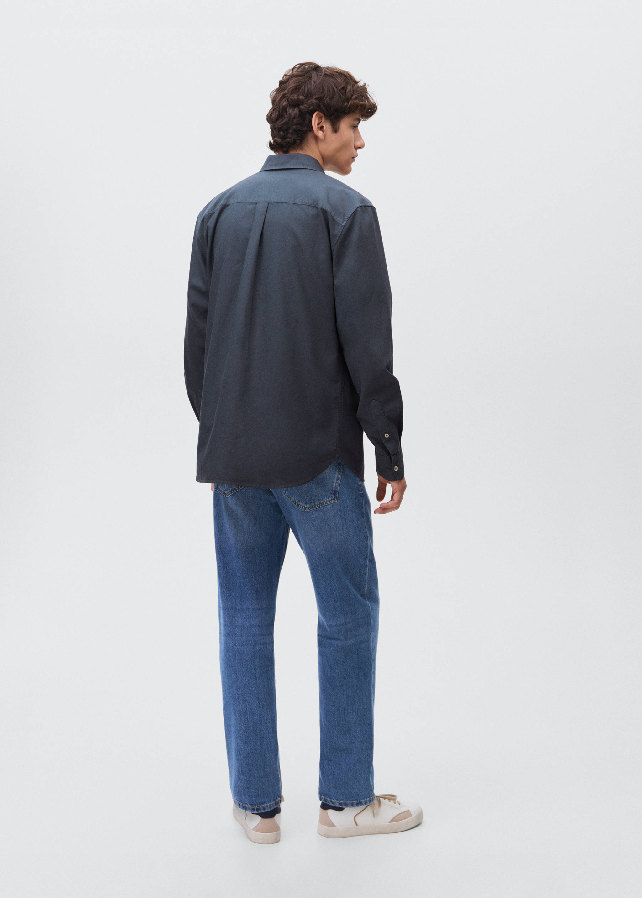 Cotton shirt - Reverse of the article