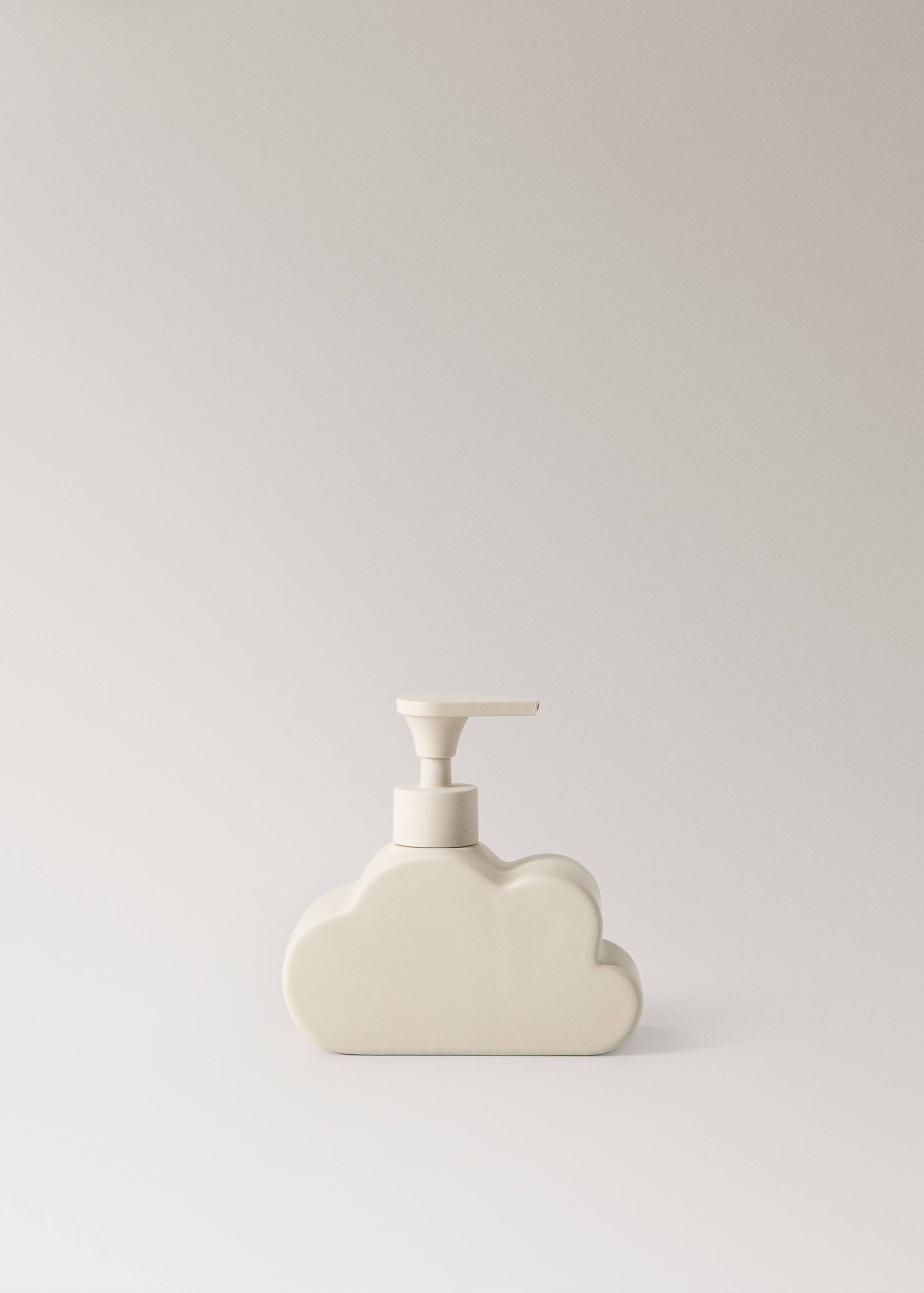 Cloud-shaped stoneware soap dispenser - Article without model